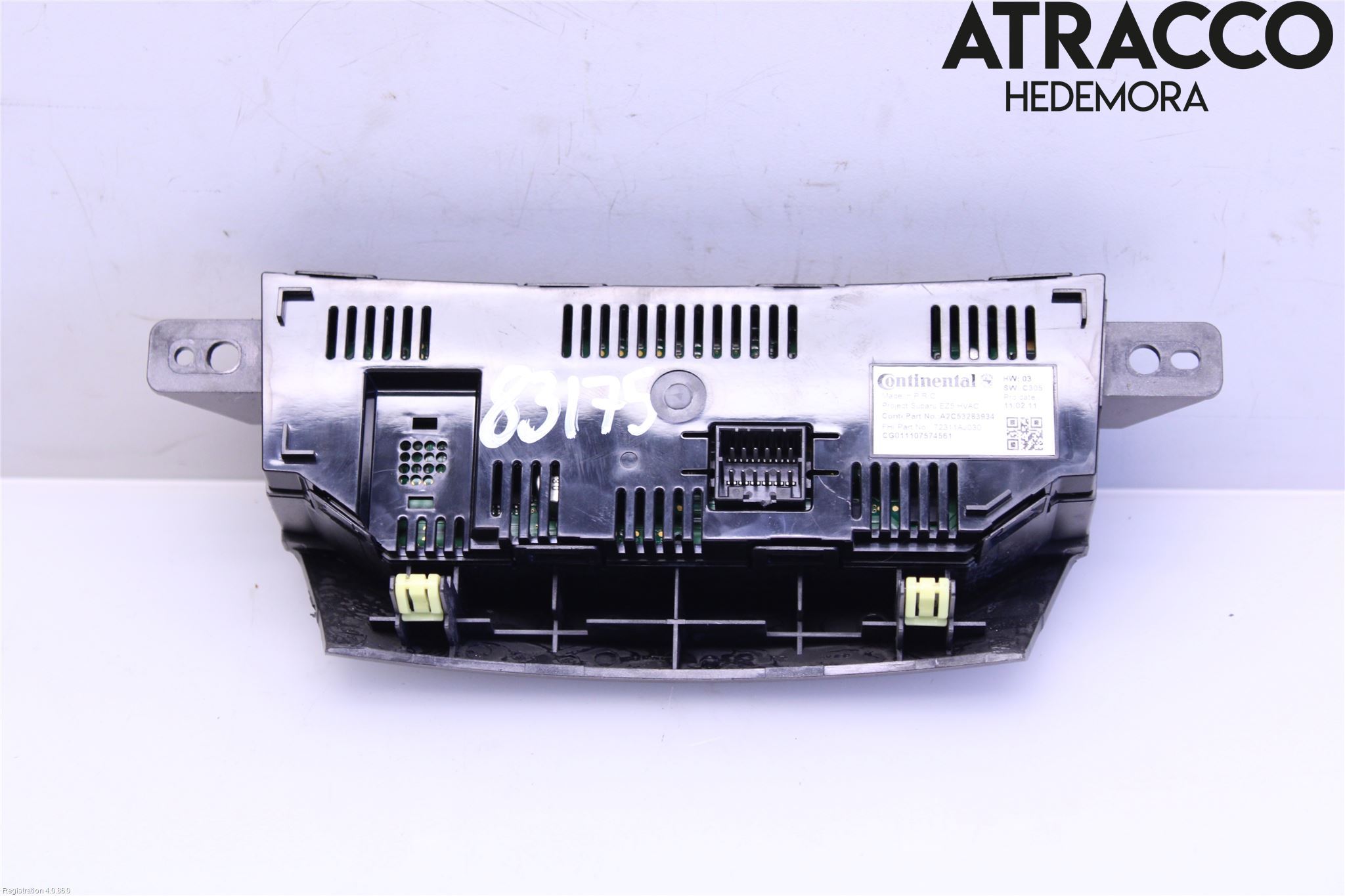 Subaru OUTBACK 10-15 Varme Ac Betjening-Display