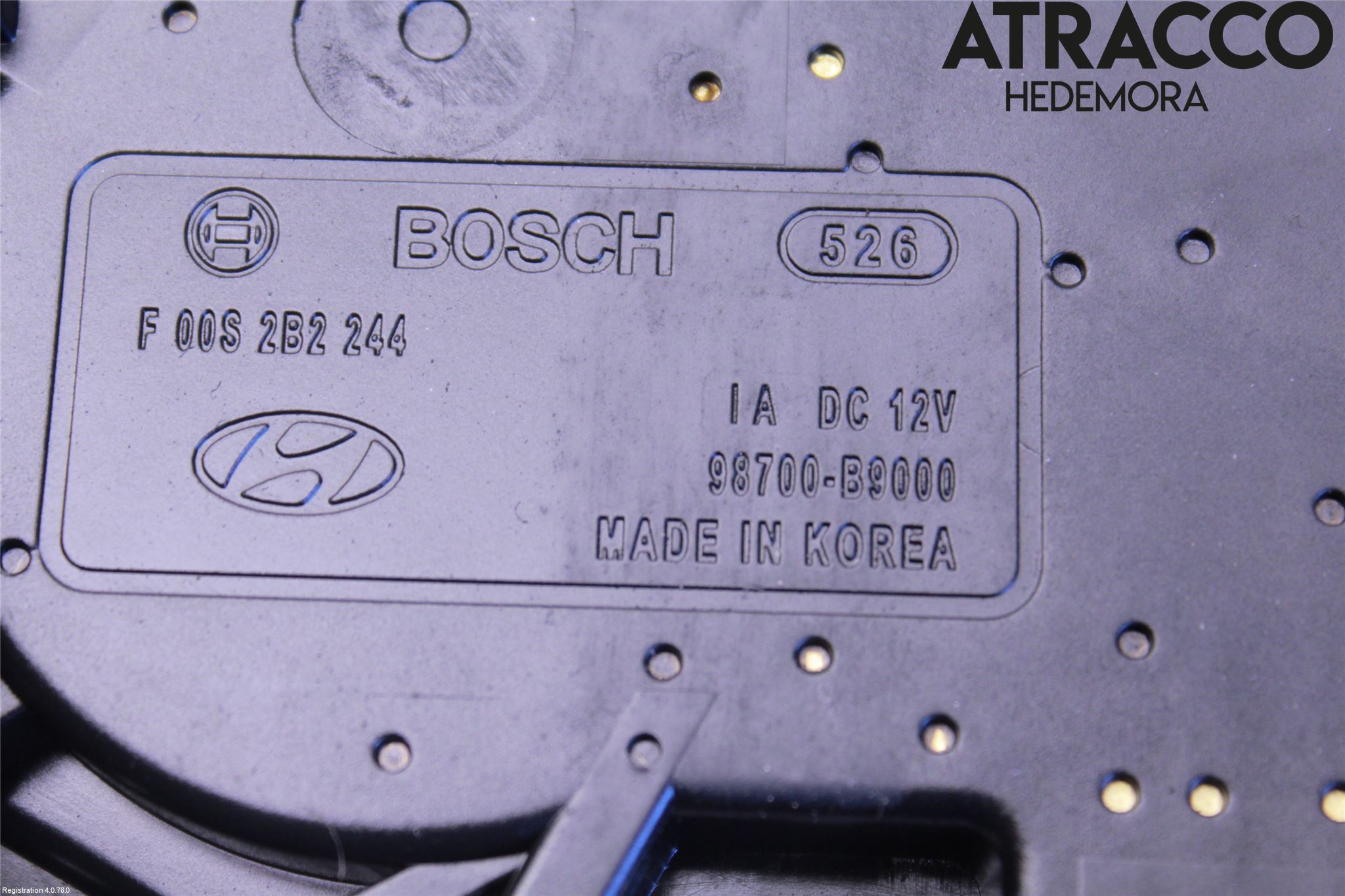 Hyundai i10 BA 14-16 Viskermotor Bakluke