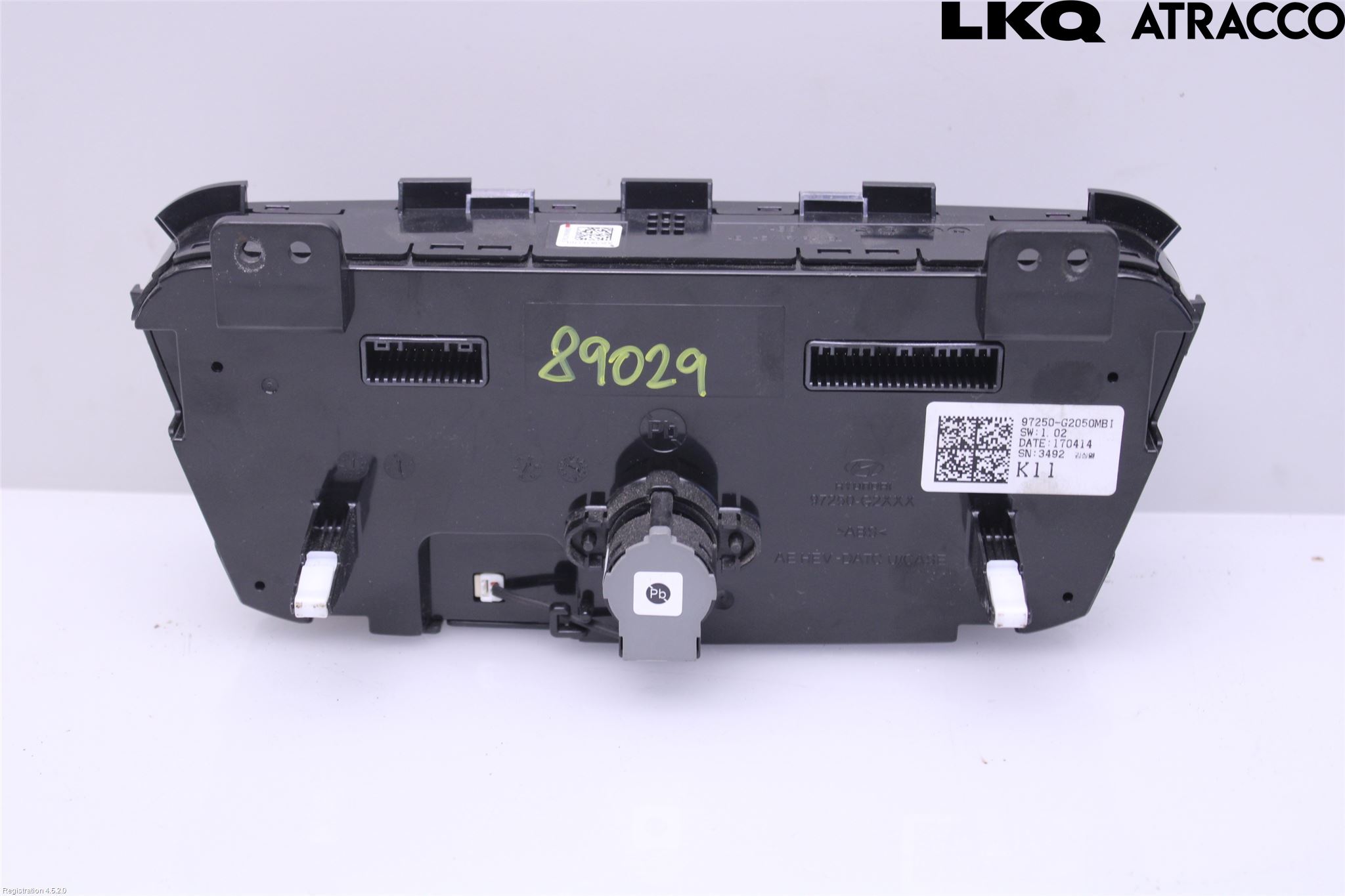 Hyundai IONIQ AE 17-22 Varme Ac Betjening-Display