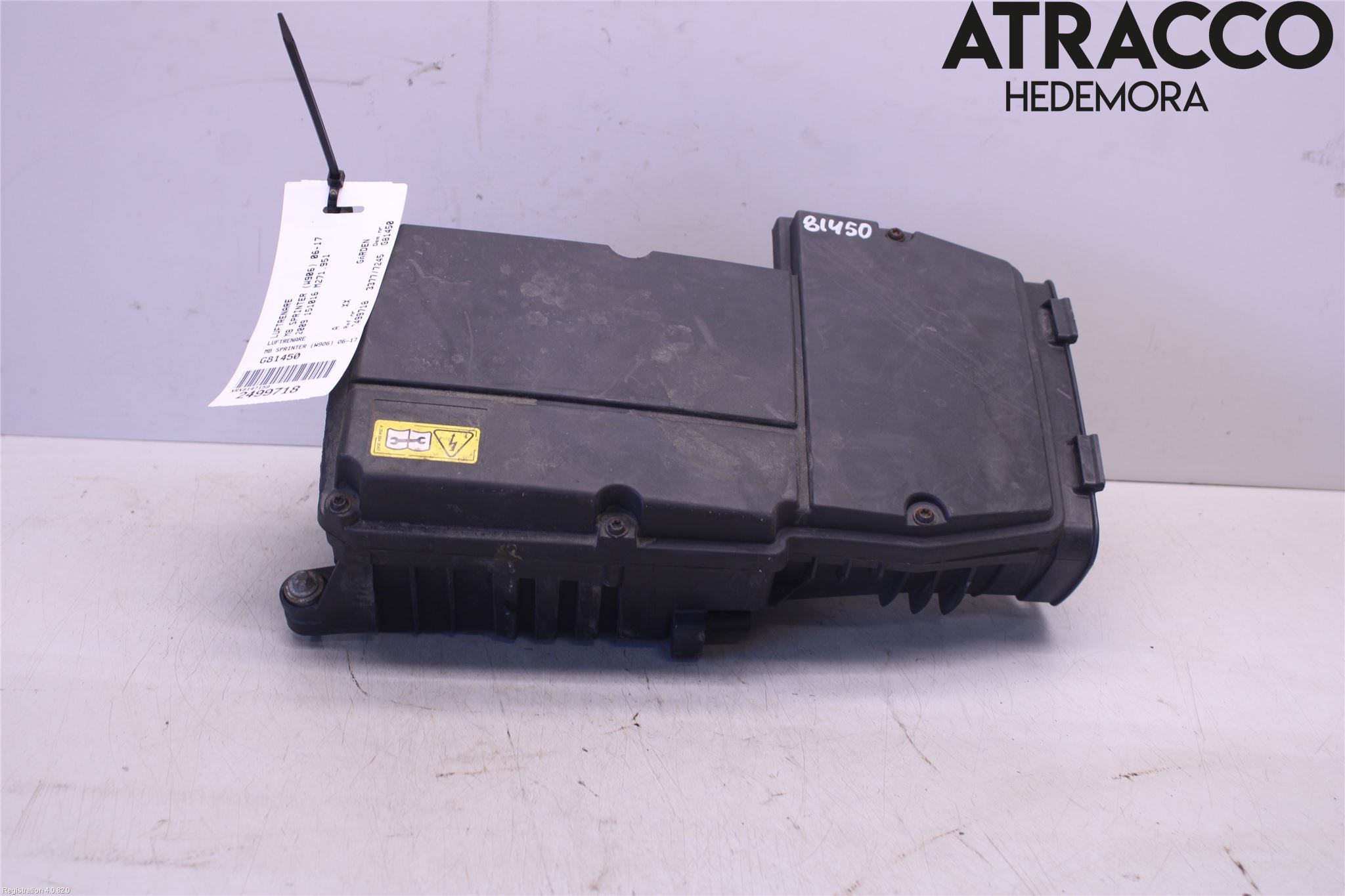 Mercedes-Benz MB SPRINTER (W906) 06-18 Luftfilter Boks