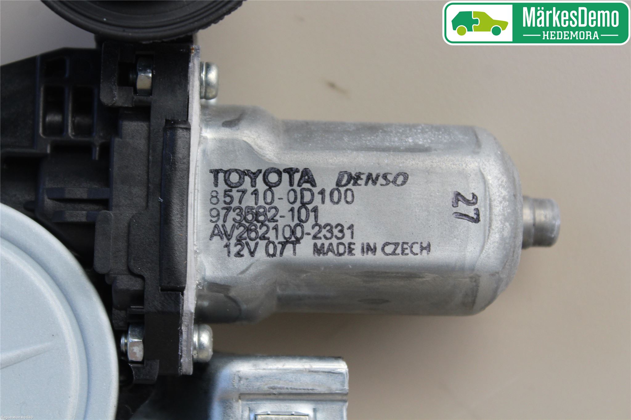 Toyota YARIS XP130 15-20 Vindusheis El Komp