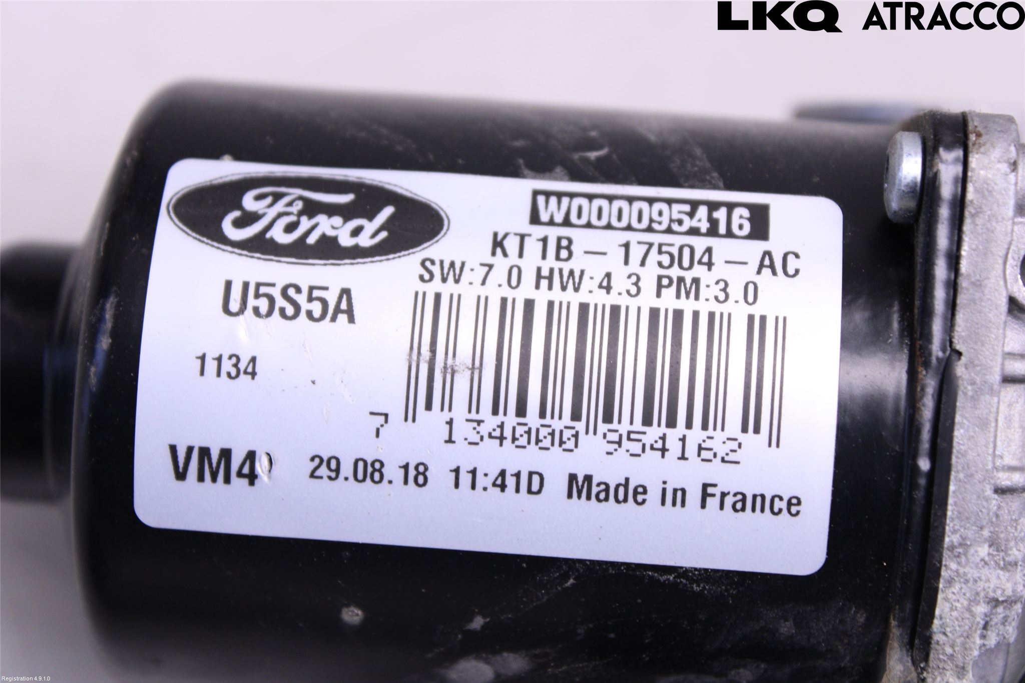 Ford TRANSIT/TOURNEO CONNECT 13-22 Viskermotor Frontrute