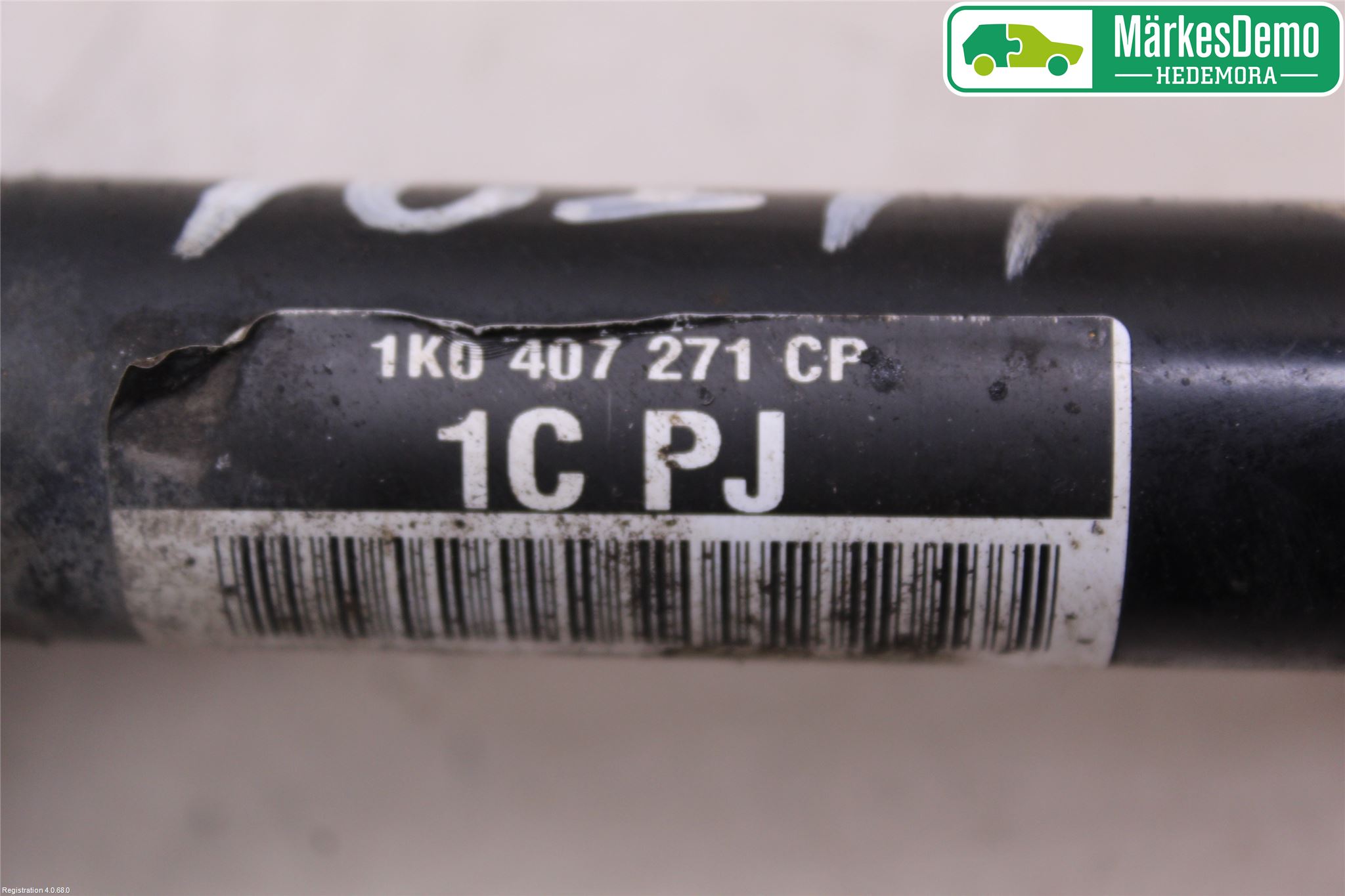 Volkswagen VW GOLF PLUS/CROSS GOLF 04-14 Drivaksel Foran Kompl Venstre