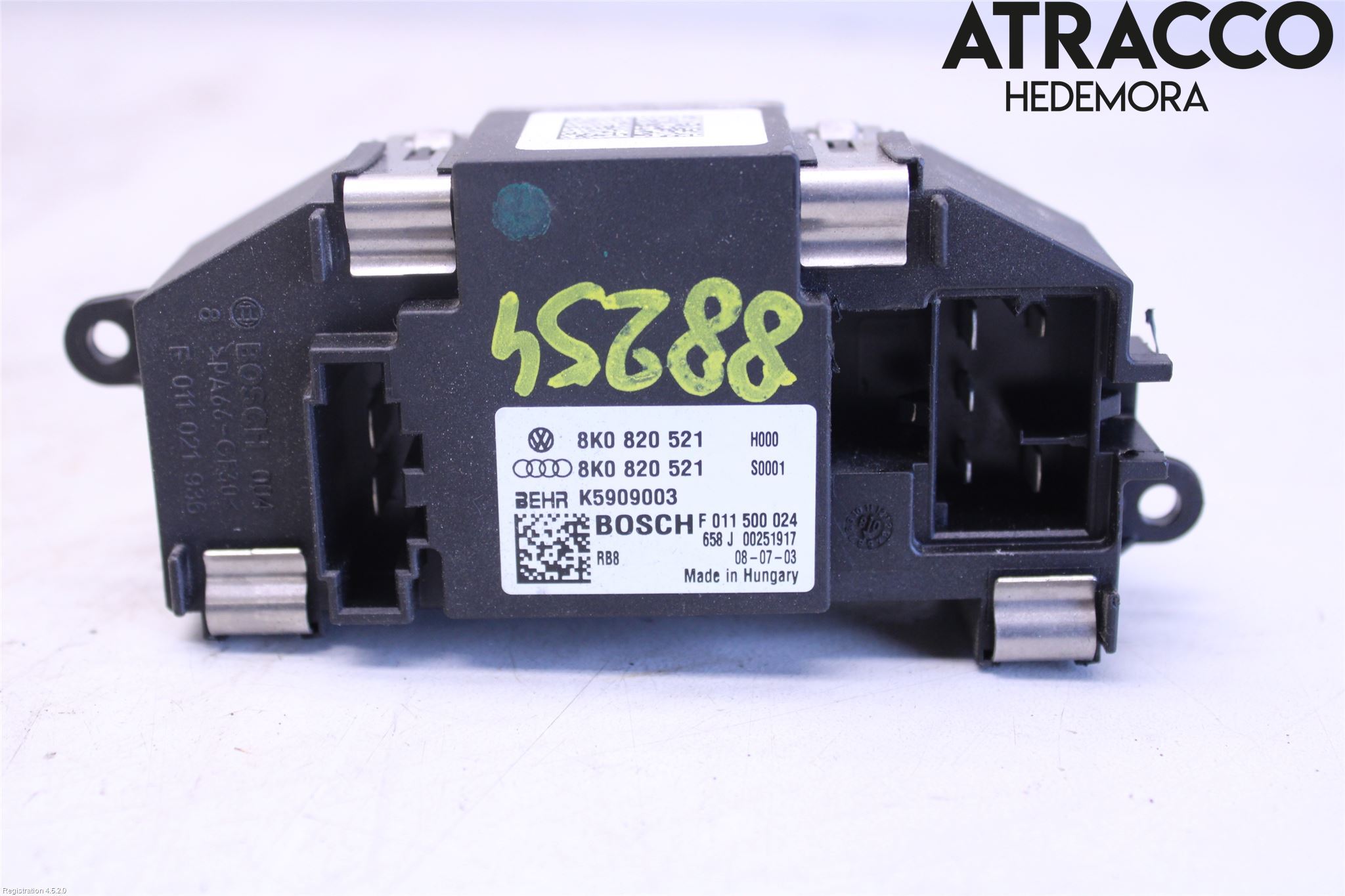 Audi A4/S4 08-11 Varmeapparat Viftemotstand