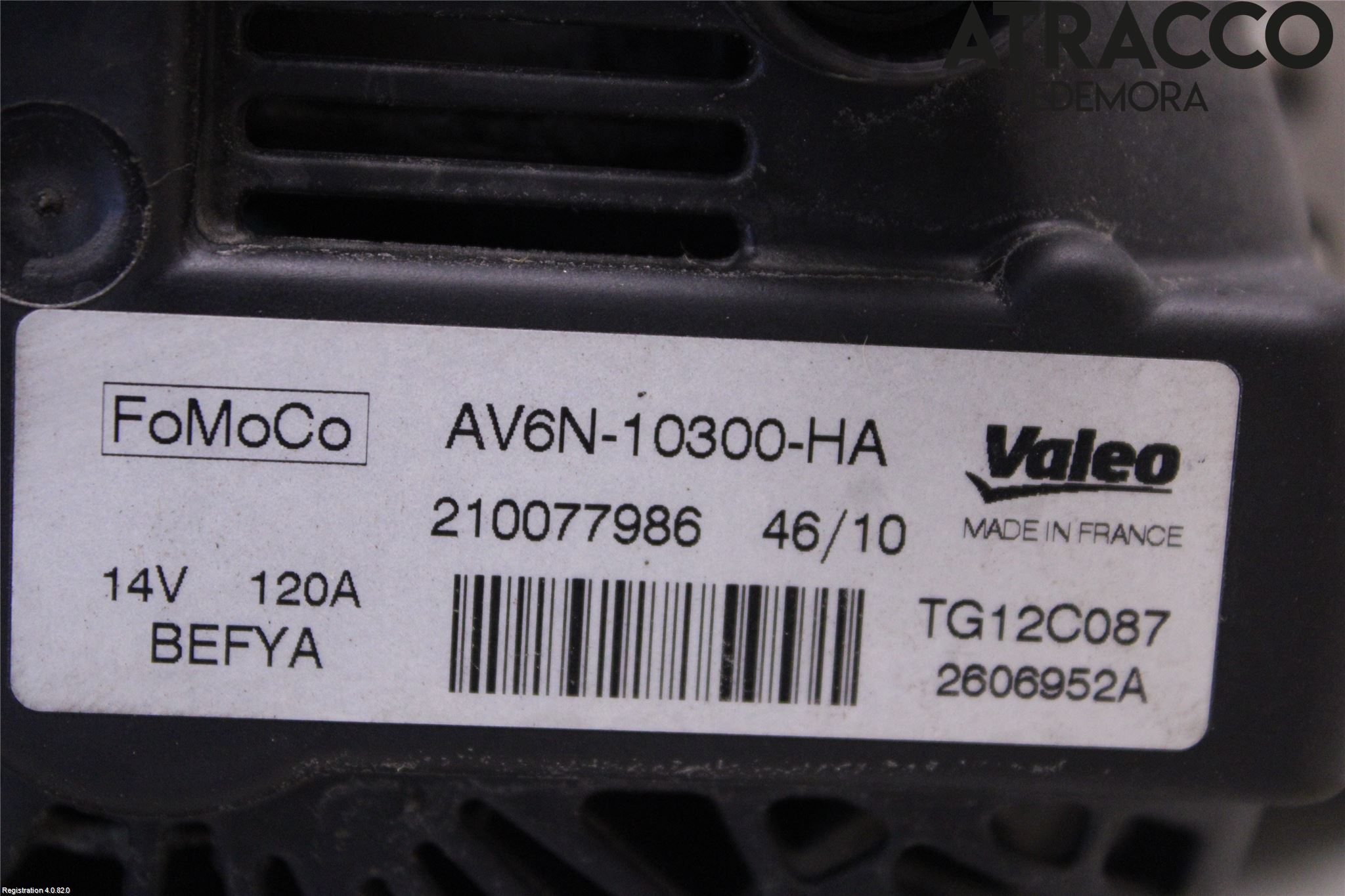Ford FIESTA 09-12 Dynamo