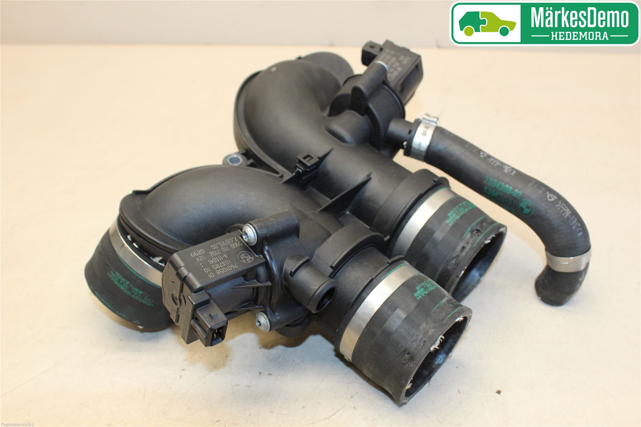 BMW X5 E70 07-13 Intercooler Rør-Slange