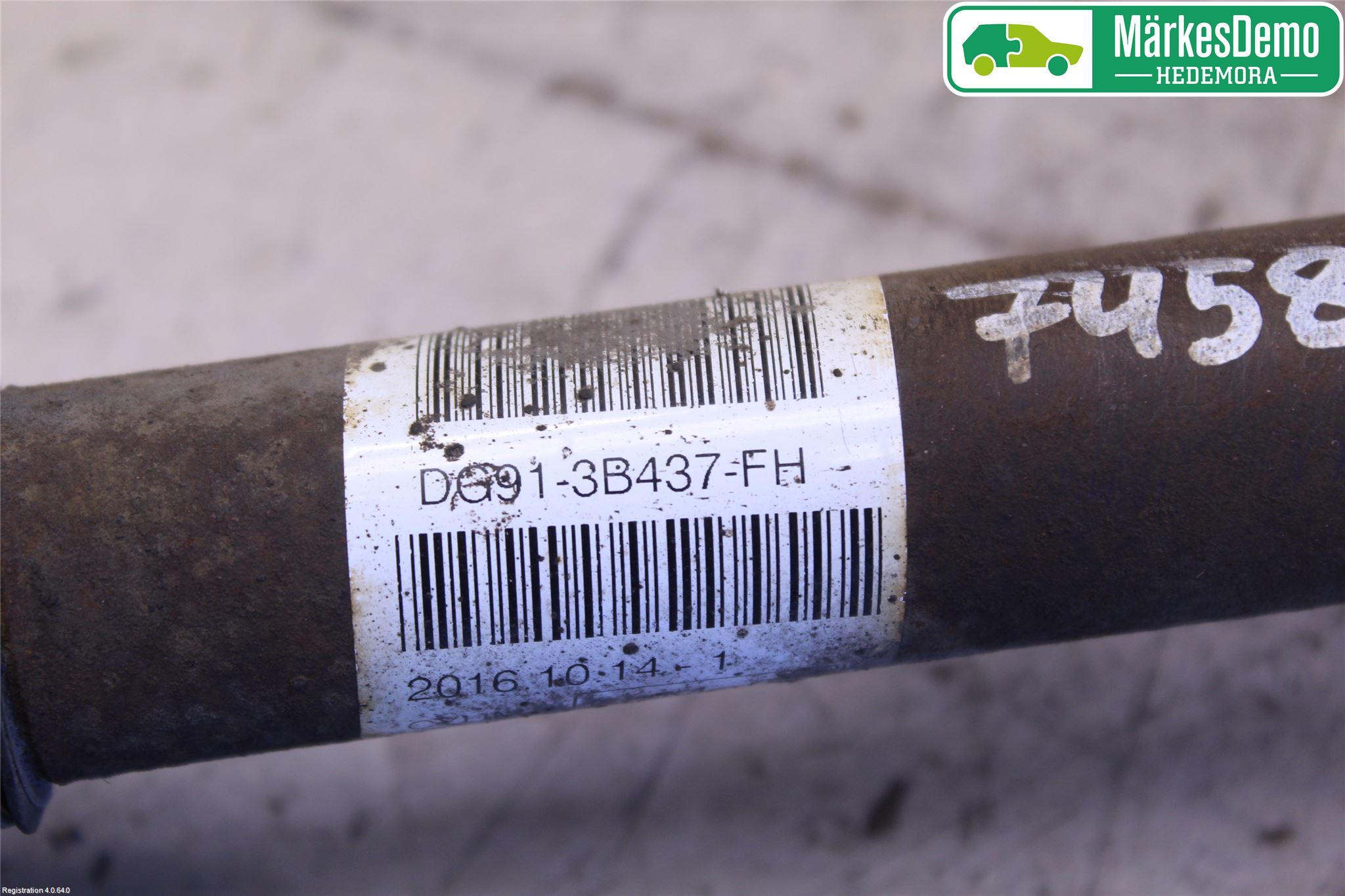 Ford MONDEO 15-22 Drivaksel Foran Kompl Venstre