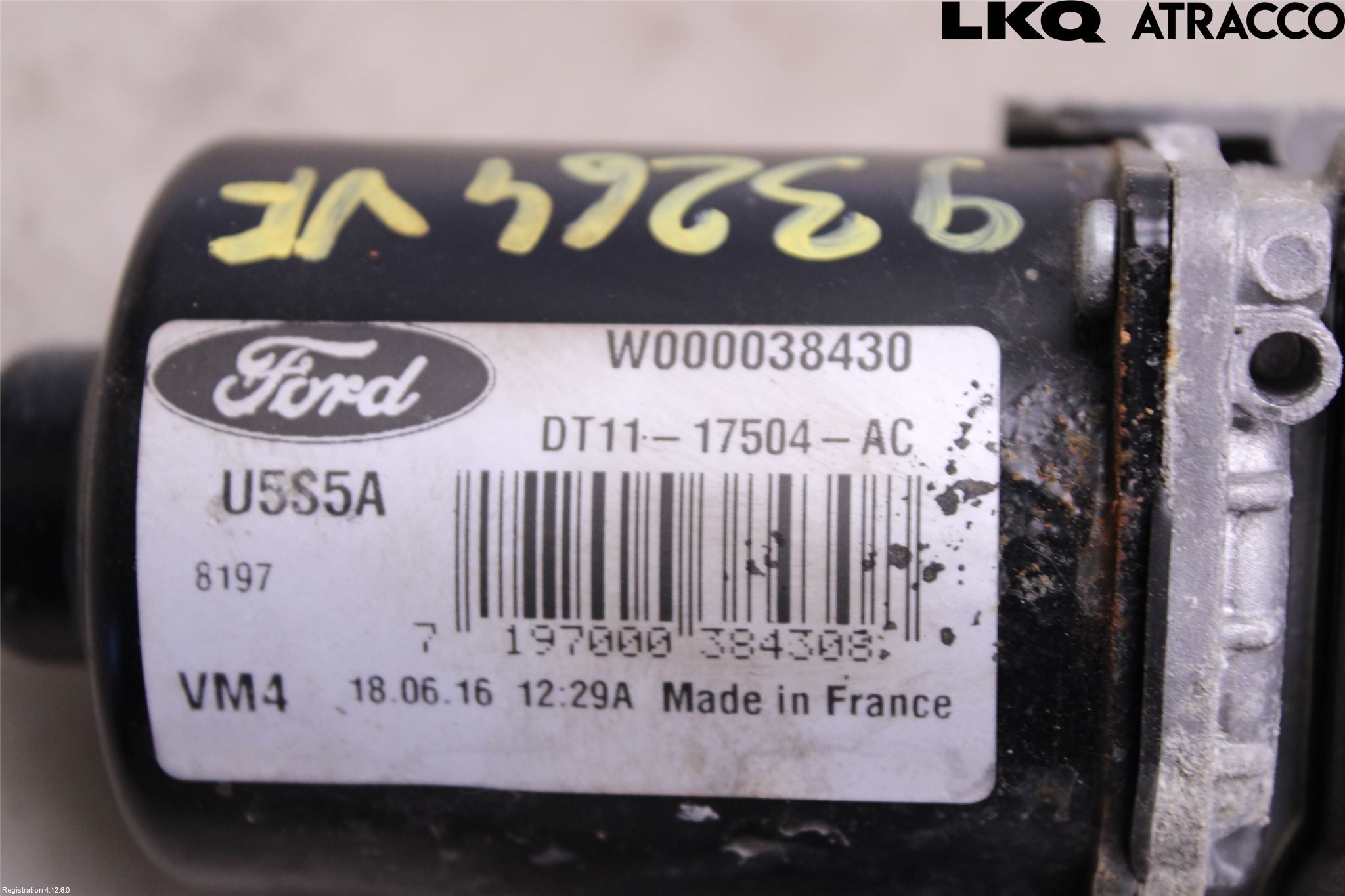 Ford TRANSIT/TOURNEO CONNECT 13-22 Viskermotor Frontrute