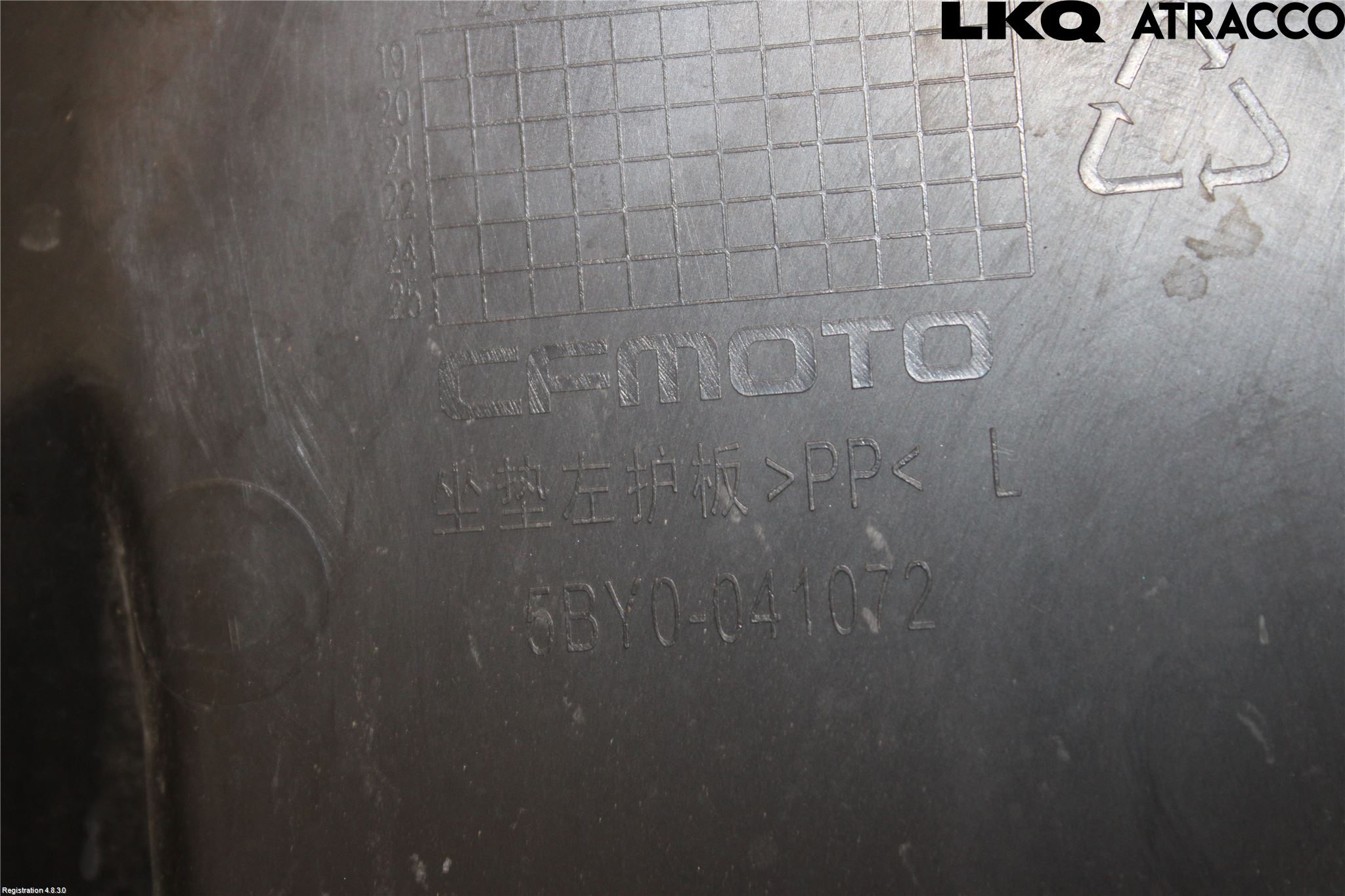 MC og moped ATV CF MOTO Tackplast Front