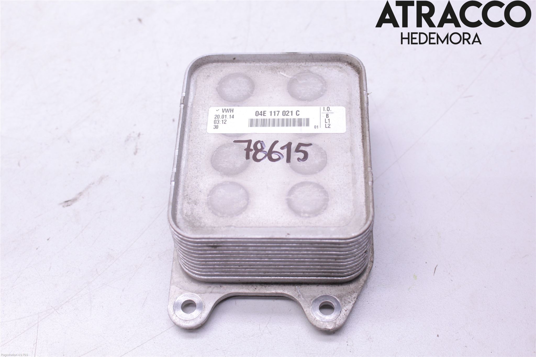 Volkswagen VW GOLF / E-GOLF VII 13-20 Radiator Oljekjøler Motor