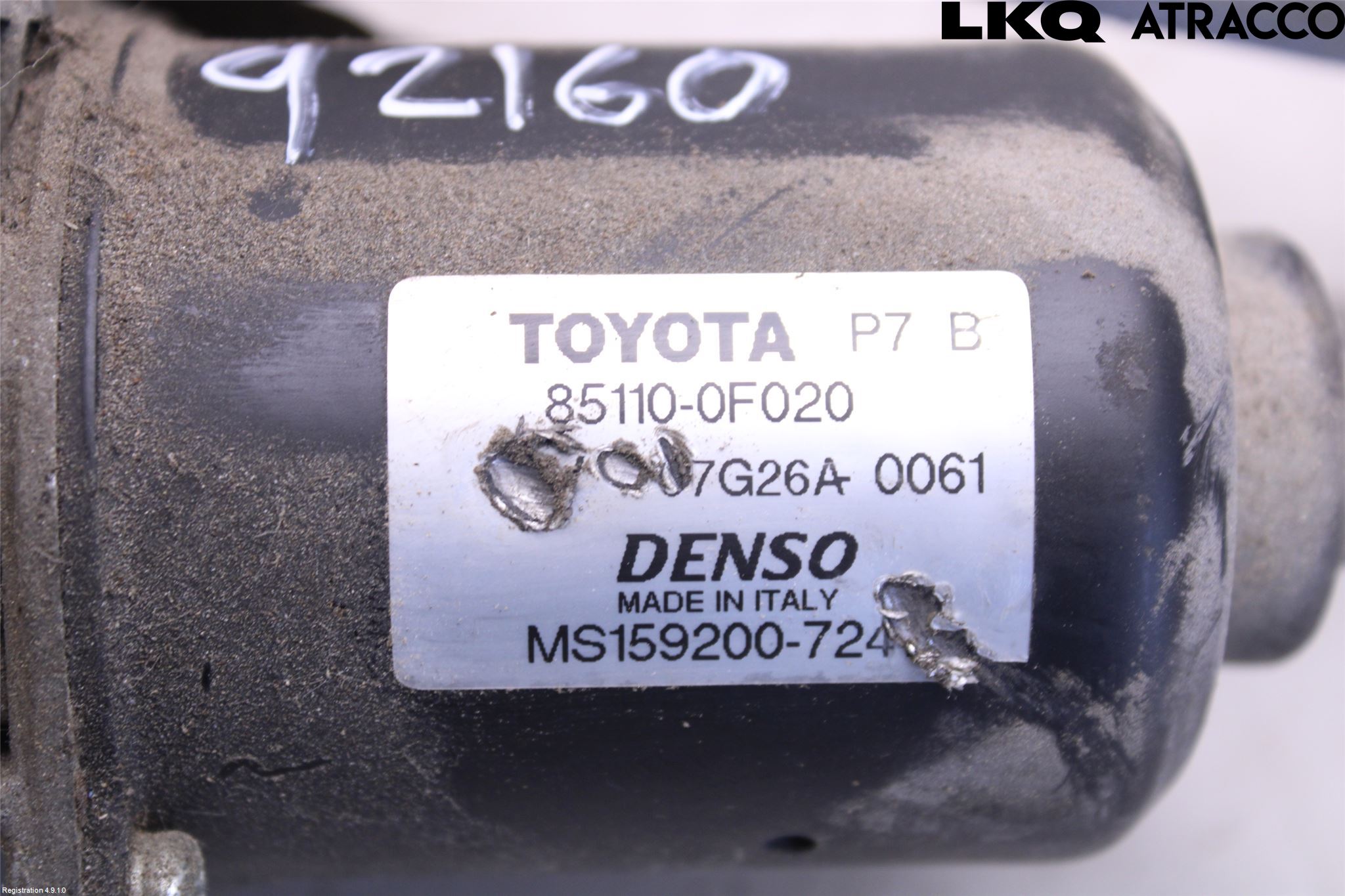 Toyota COROLLA 02-07 Viskeroverføring Frontrute