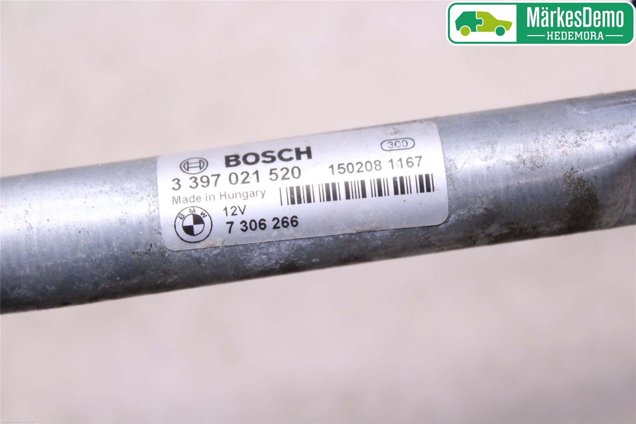 BMW 5 F10/F11/F18 09-17 Viskeroverføring Frontrute