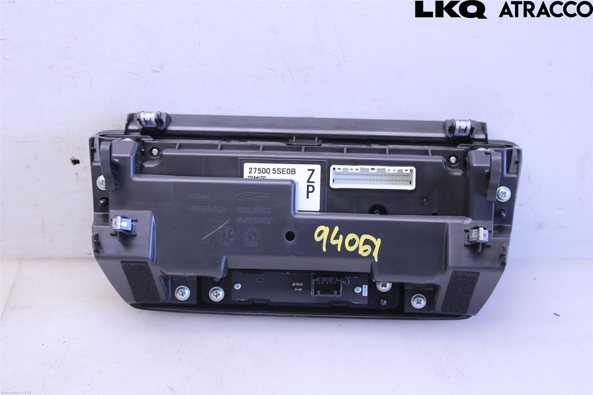Nissan LEAF 18- Varme Ac Betjening-Display