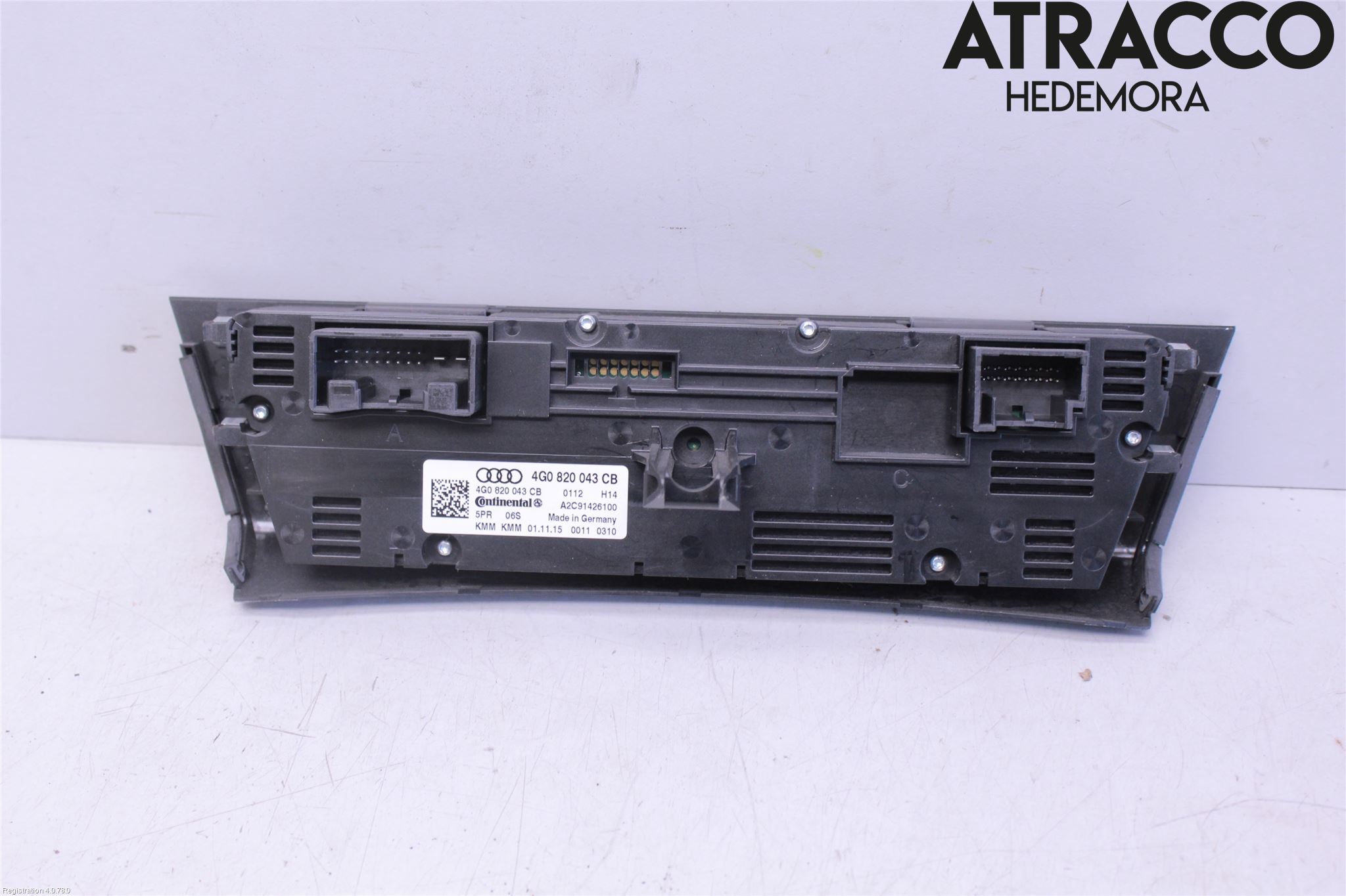 Audi A6/S6 4G 11-18 Varme Ac Betjening-Display