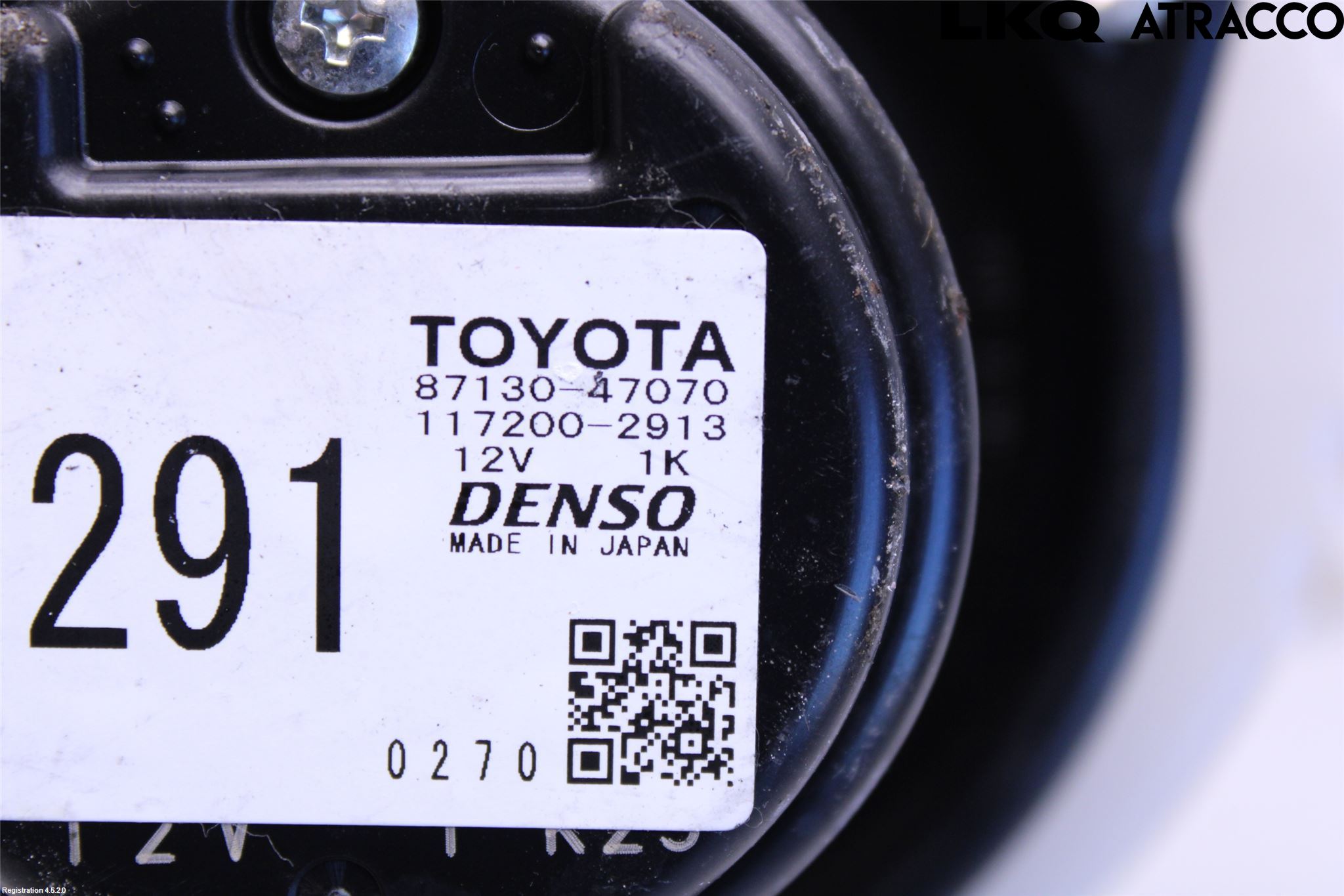 Toyota PRIUS NWH20 04-08 Kjølevifte Elektrisk