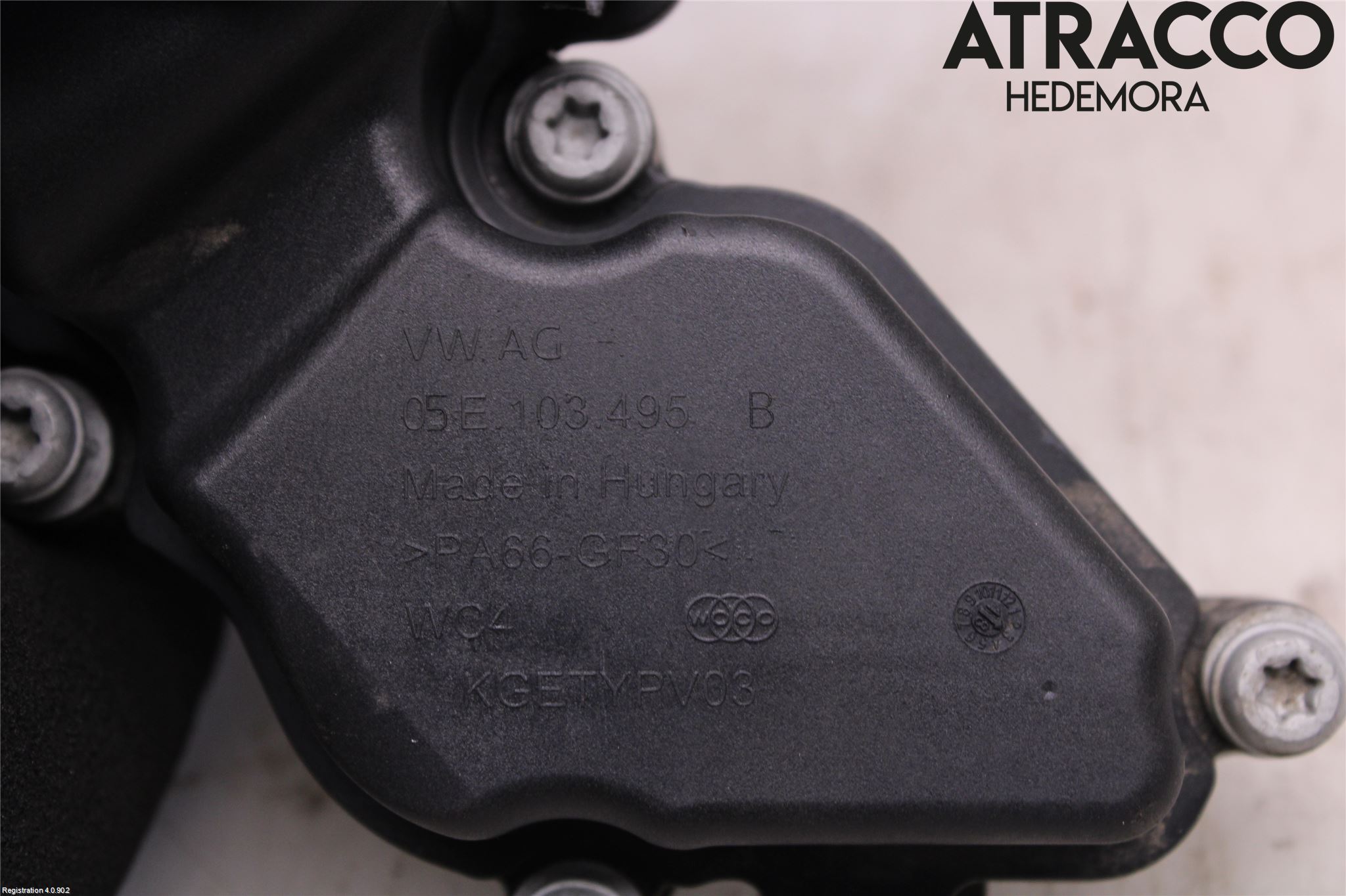 Audi A3/S3 8V 13-20 Toppdeksel