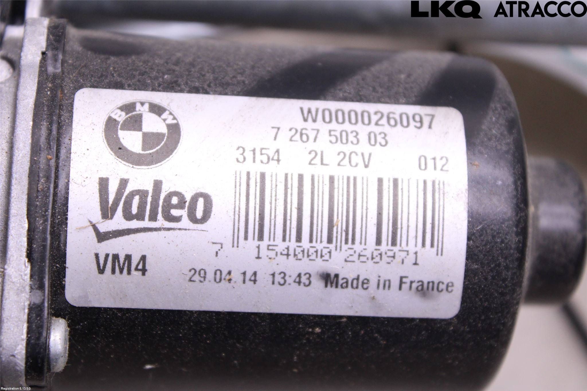 BMW 4 F32/F33/F82/F83 13-20 Viskeroverføring Frontrute
