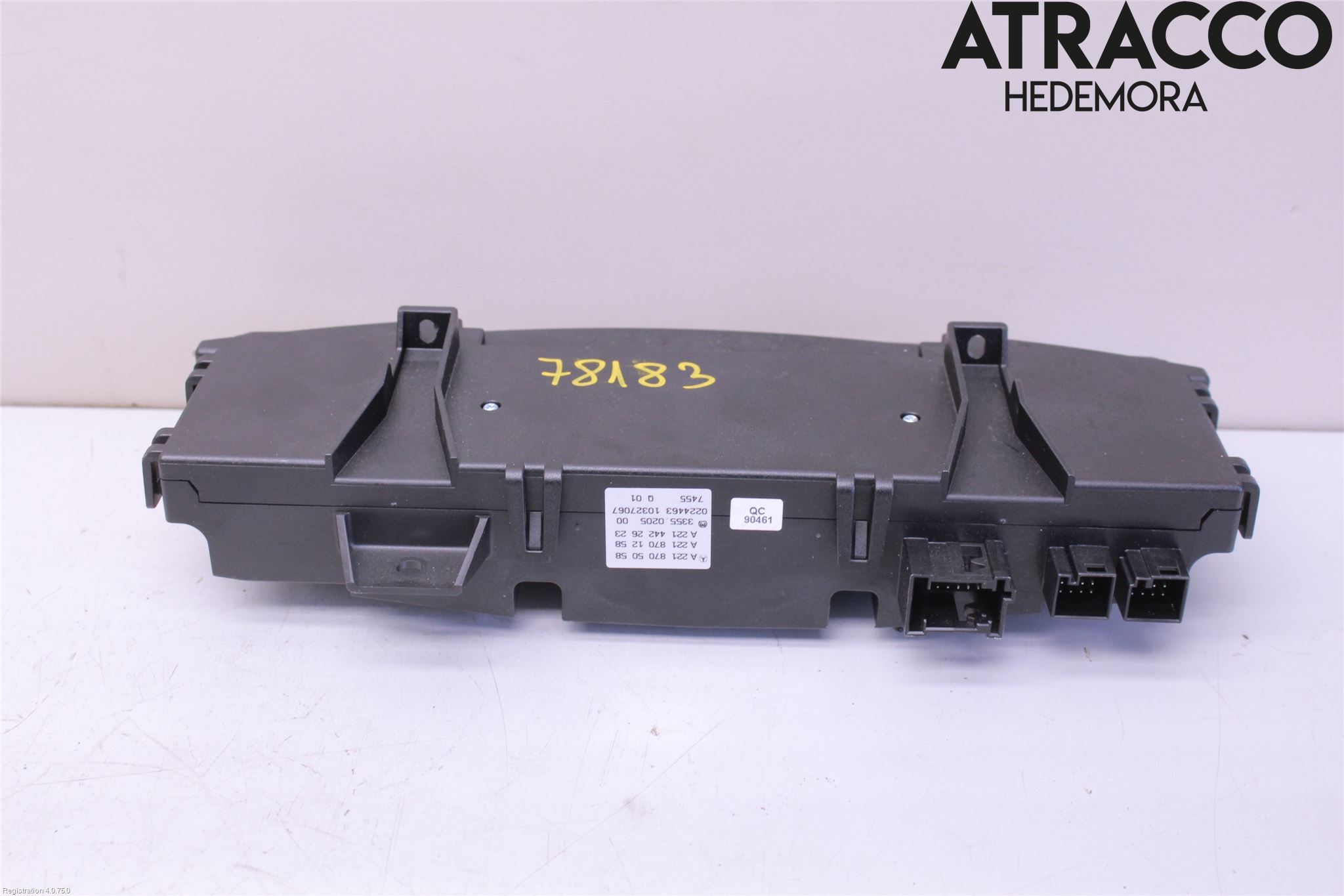 Mercedes-Benz MB S-KLASS (W221) 05-13 Varme Ac Betjening-Display