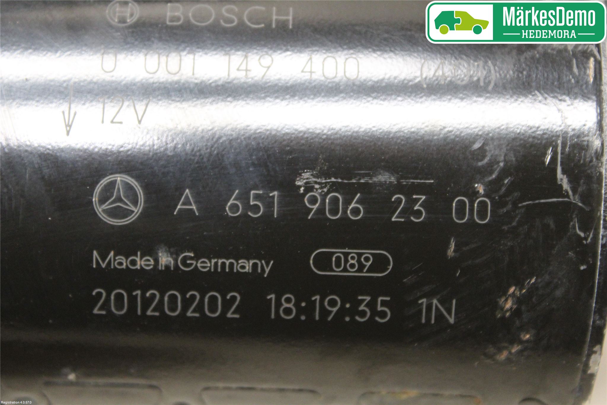 Mercedes-Benz MB E-KLASS (W212) 09-16 Startmotor Diesel