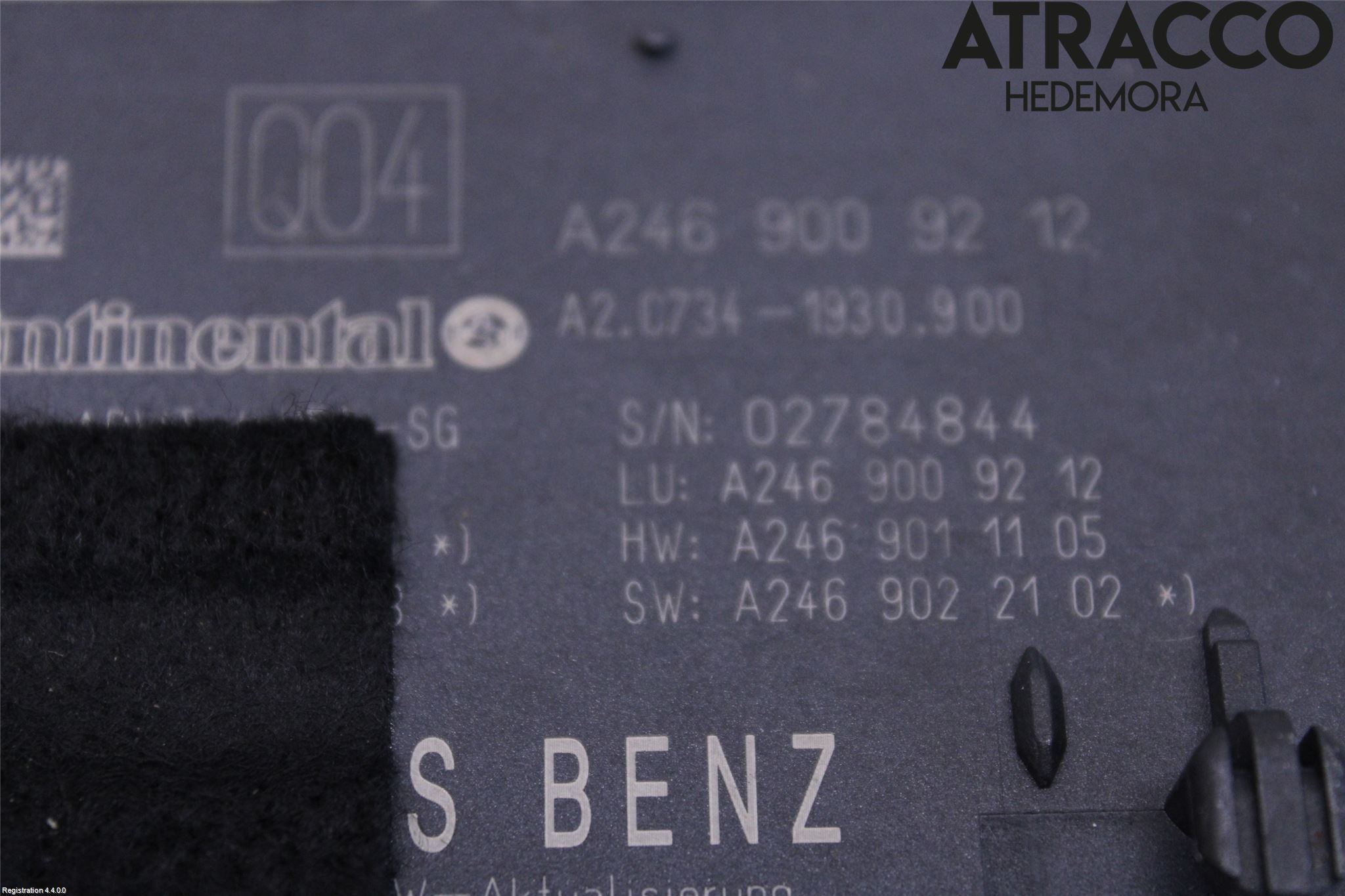 Mercedes-Benz MB CLA-KLASS (C117/X117) 13-19 Styreenhet Bakluke