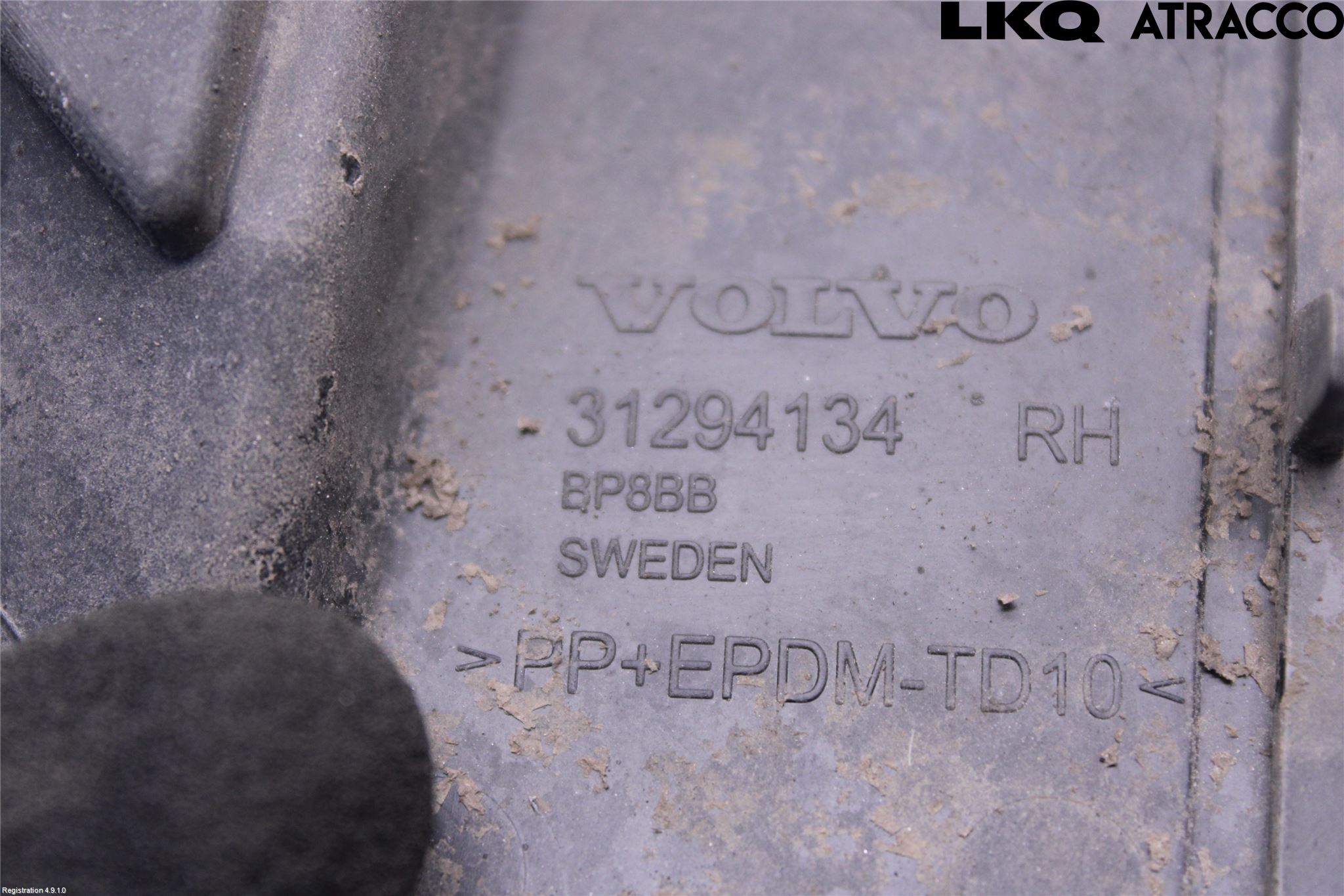 Volvo V60 11-13 Frontlykt Kurve-Tåkelys Ramme
