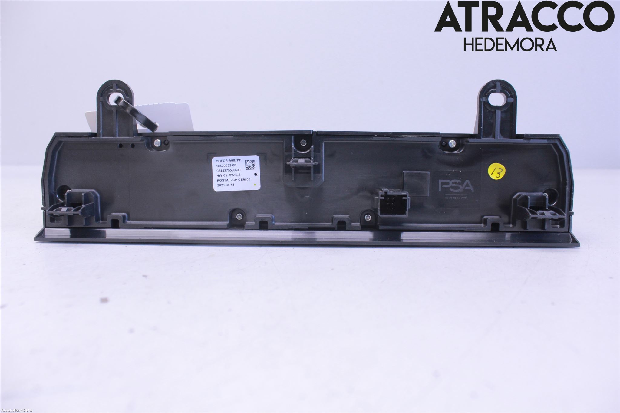 Citroen C4/E-C4 C4X/E-C4X III 21- Varme Ac Betjening-Display