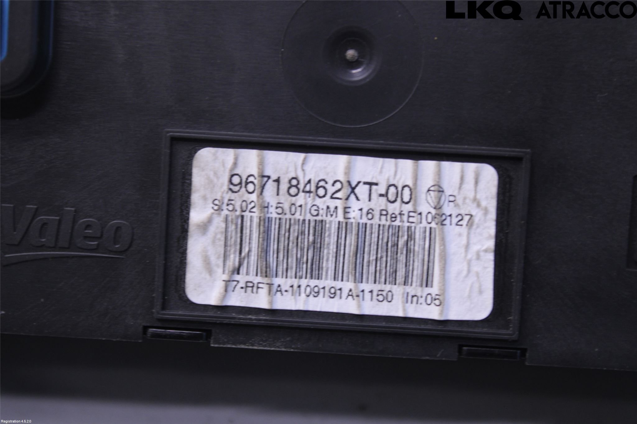 Peugeot 308 08-13 Varme Ac Betjening-Display