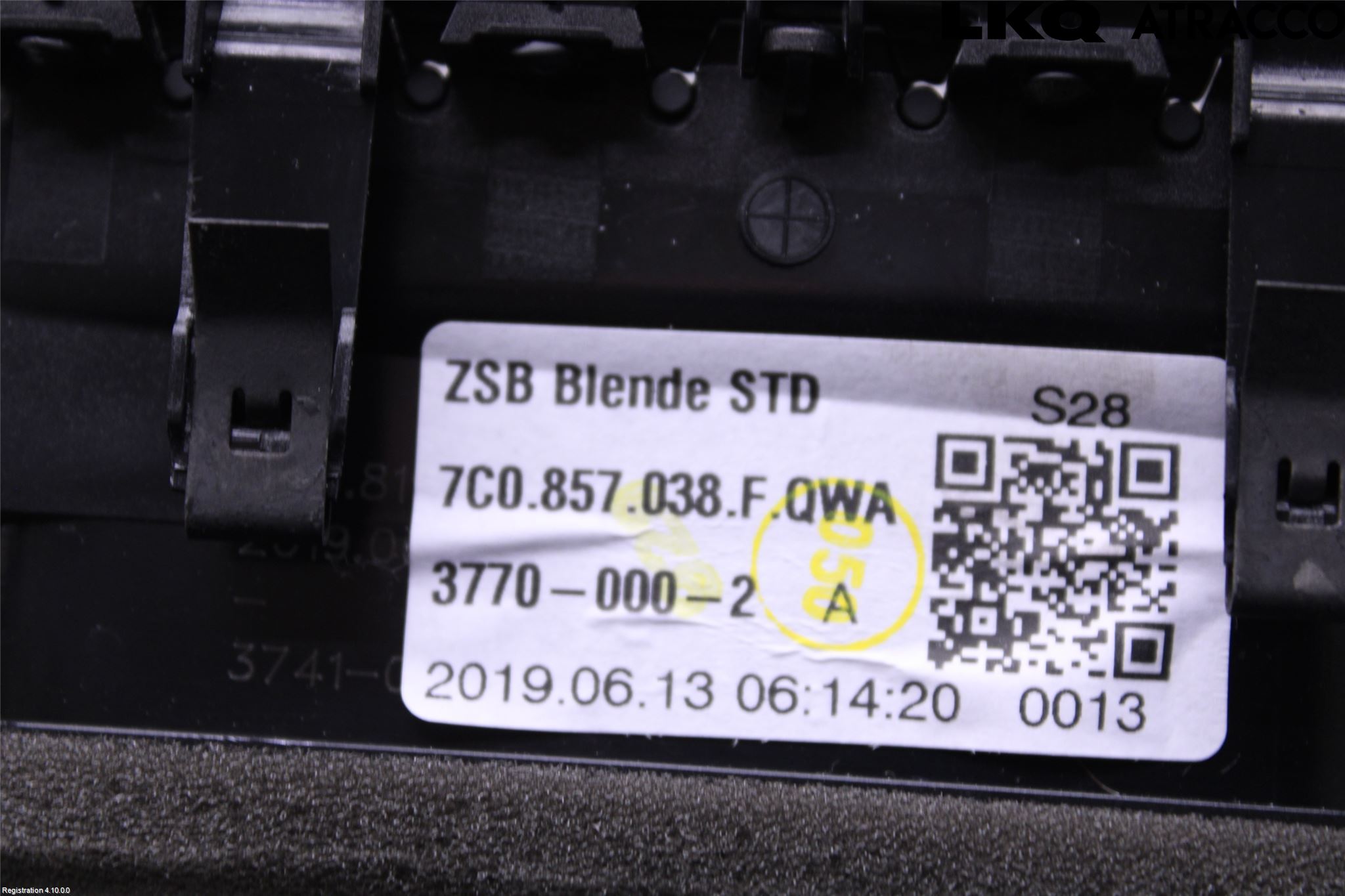 Volkswagen VW CRAFTER II / E-CRAFTER 17- Dashbord Kanal - Dyse
