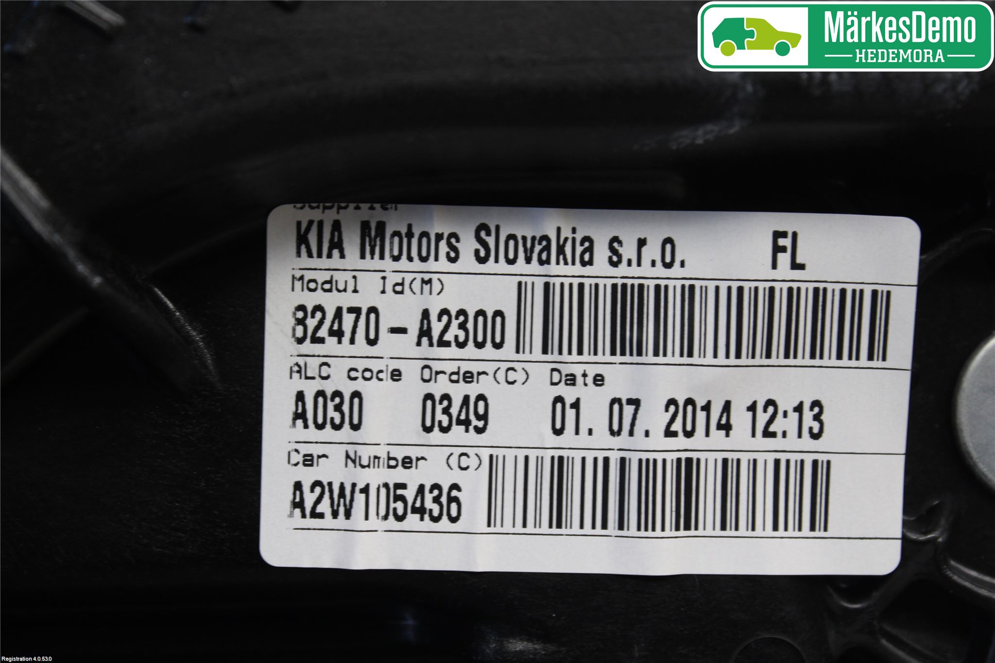 Kia CEED 12-18 Vindusheis El Komp