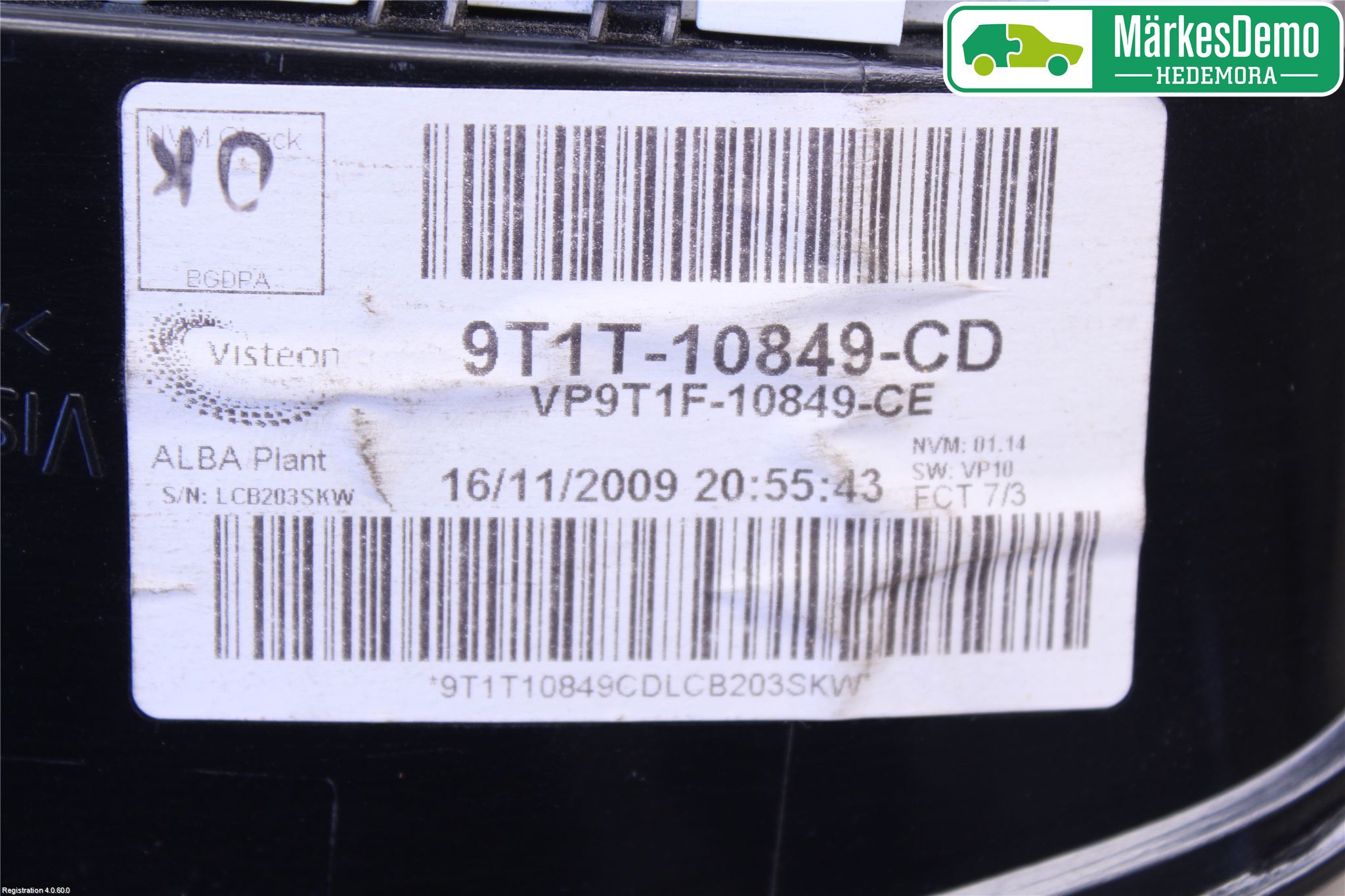 Ford TRANSIT CONNECT 03-08 Instr Kombinert