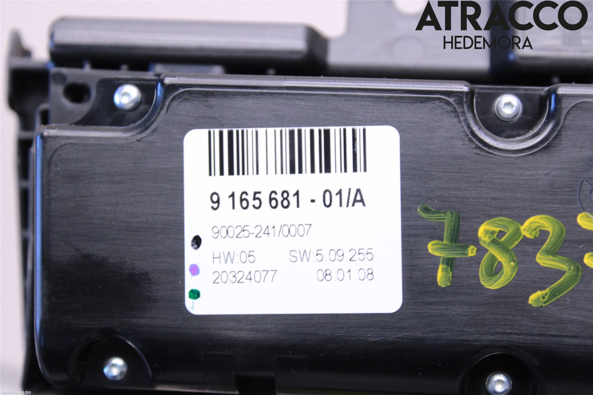 BMW X5 E70 07-13 Varme Ac Betjening-Display