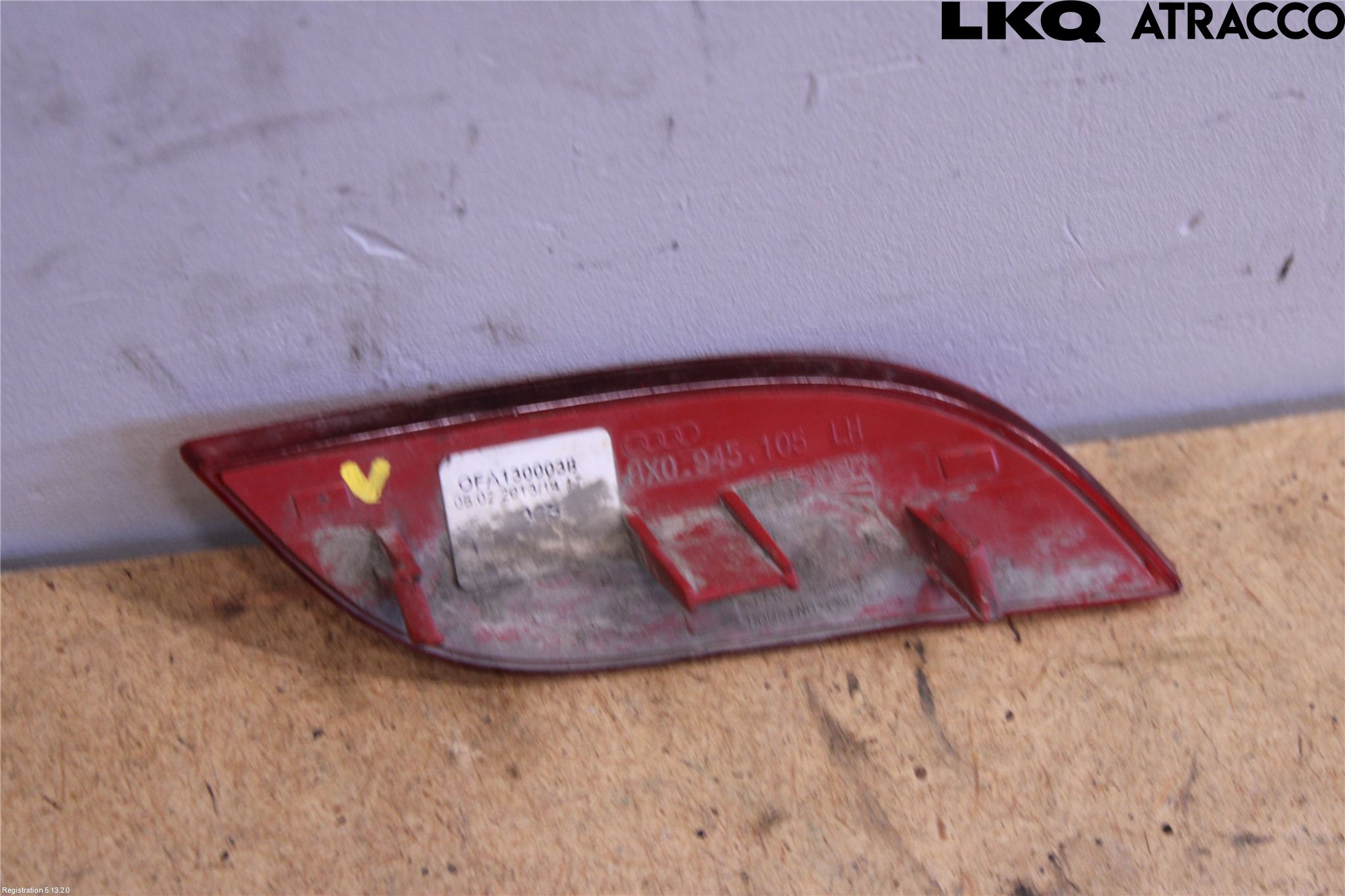 Audi A1/S1 11-18 Refleks Bak