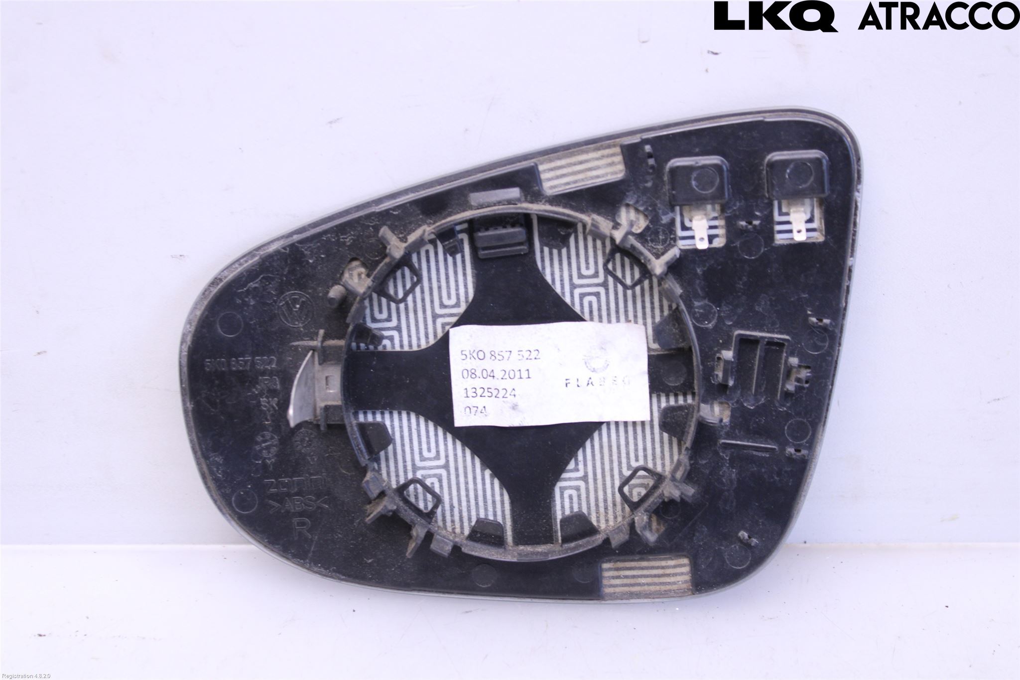 Volkswagen VW GOLF VI 09-13 Speil Glass H