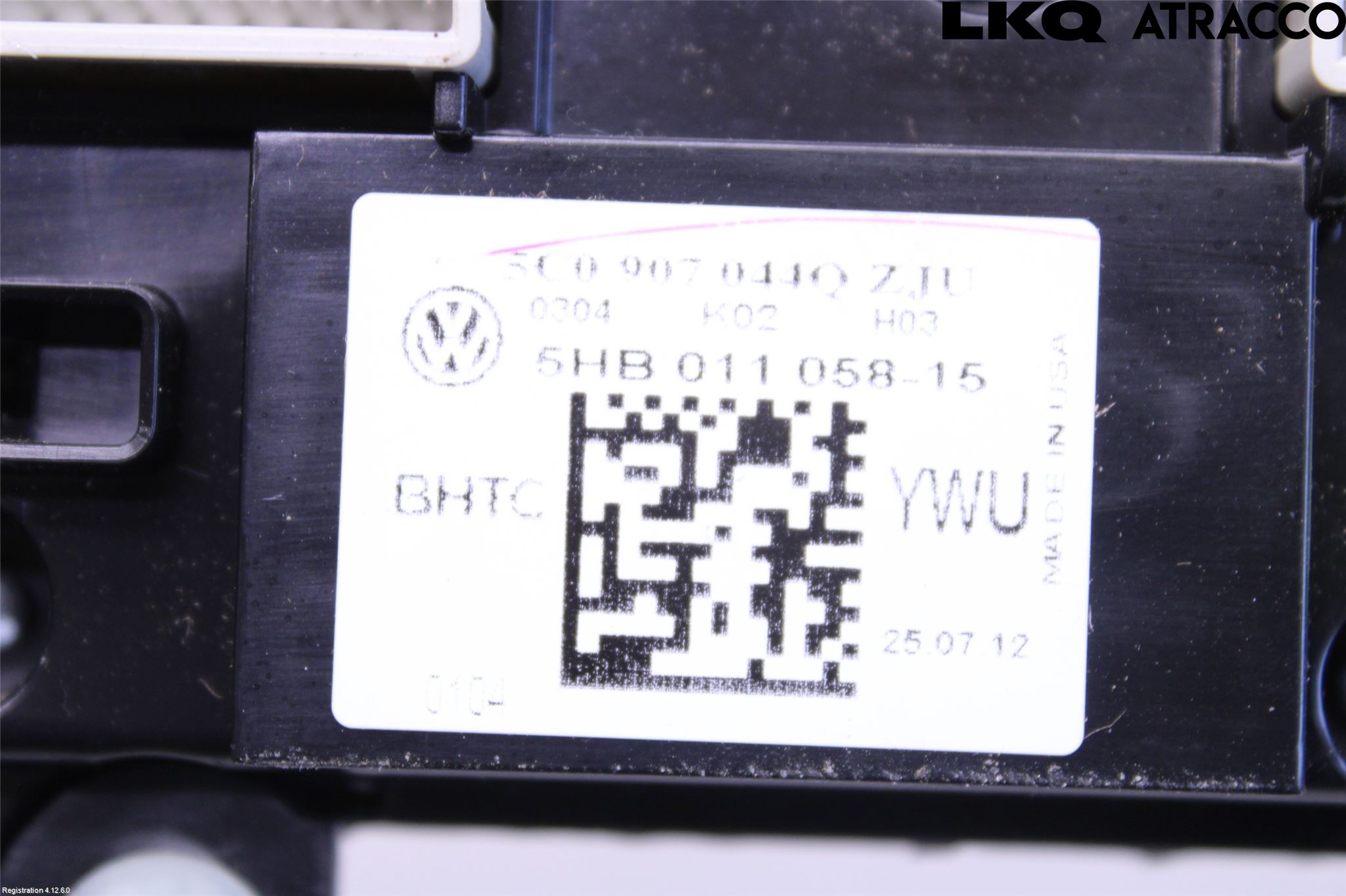 Volkswagen VW BEETLE 12- Varme Ac Betjening-Display
