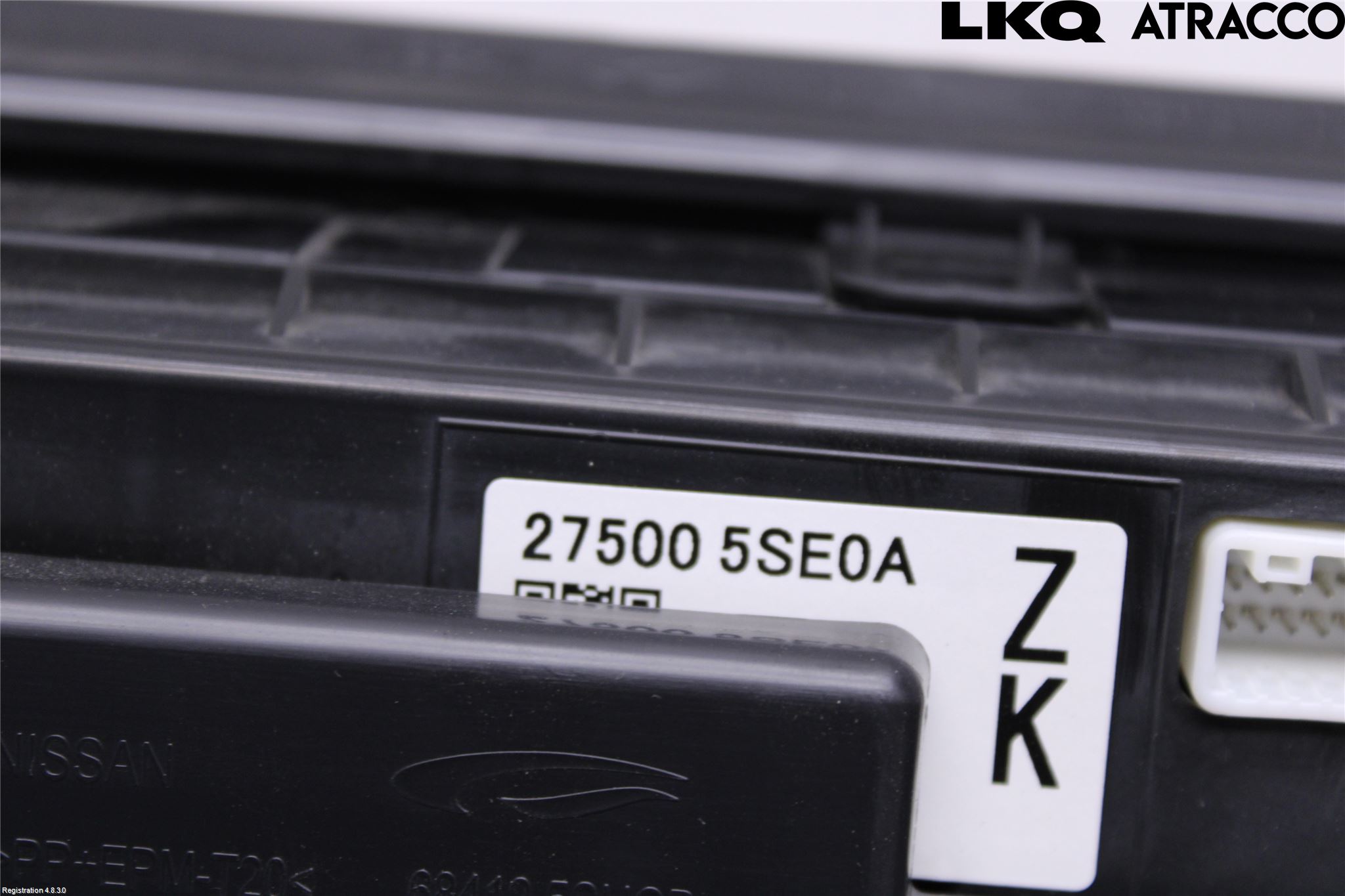 Nissan LEAF 18- Varme Ac Betjening-Display