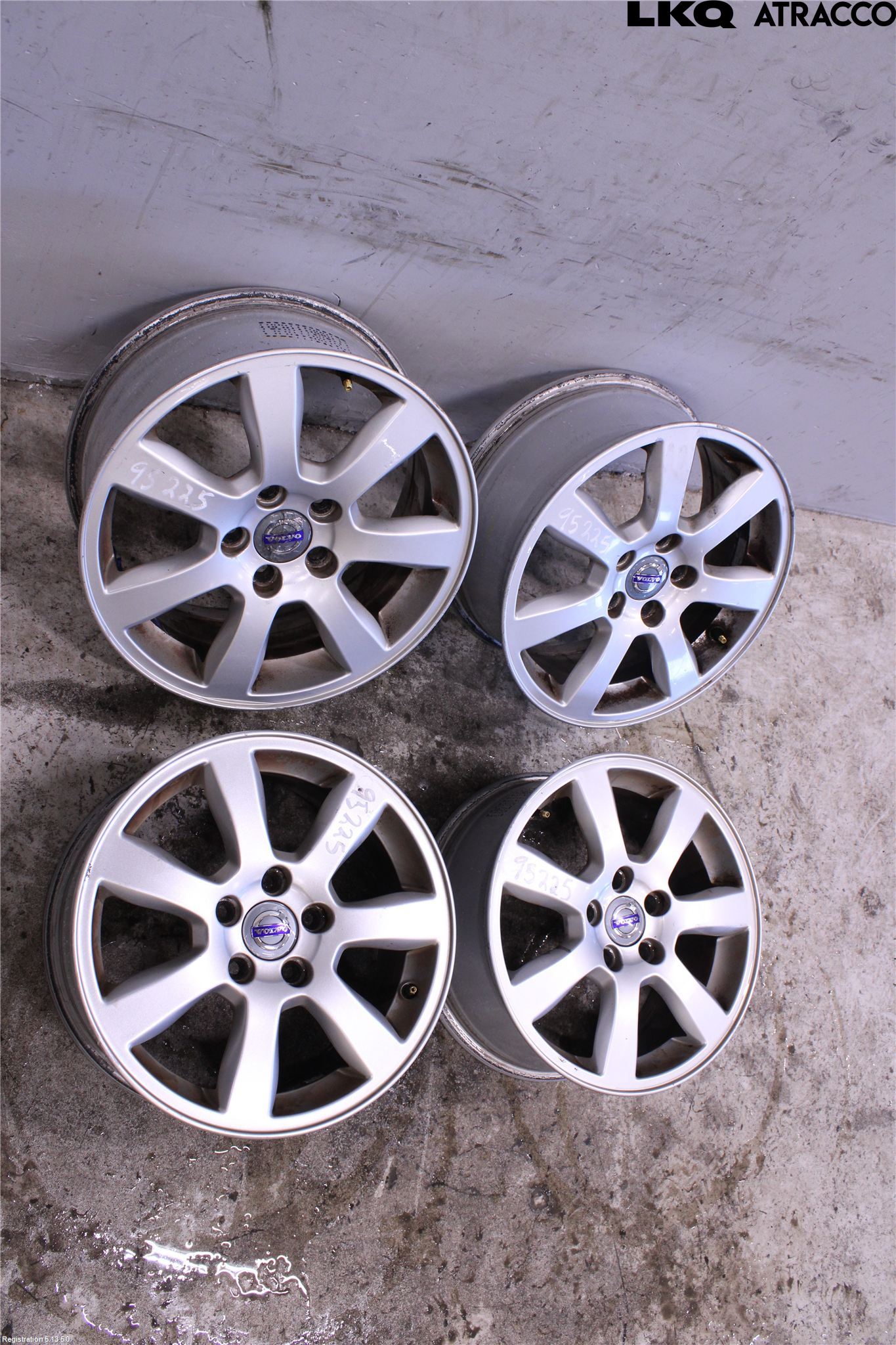 Volvo V60 11-13 Felg Aluminium Sett 4Stk