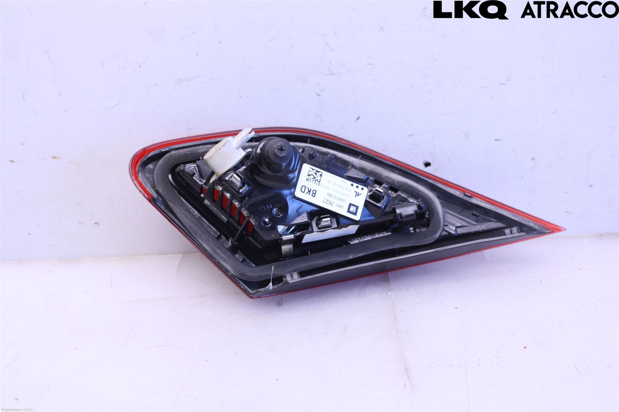 Opel CORSA E 15-19 Baklykt Venstre  På Luke(Indre