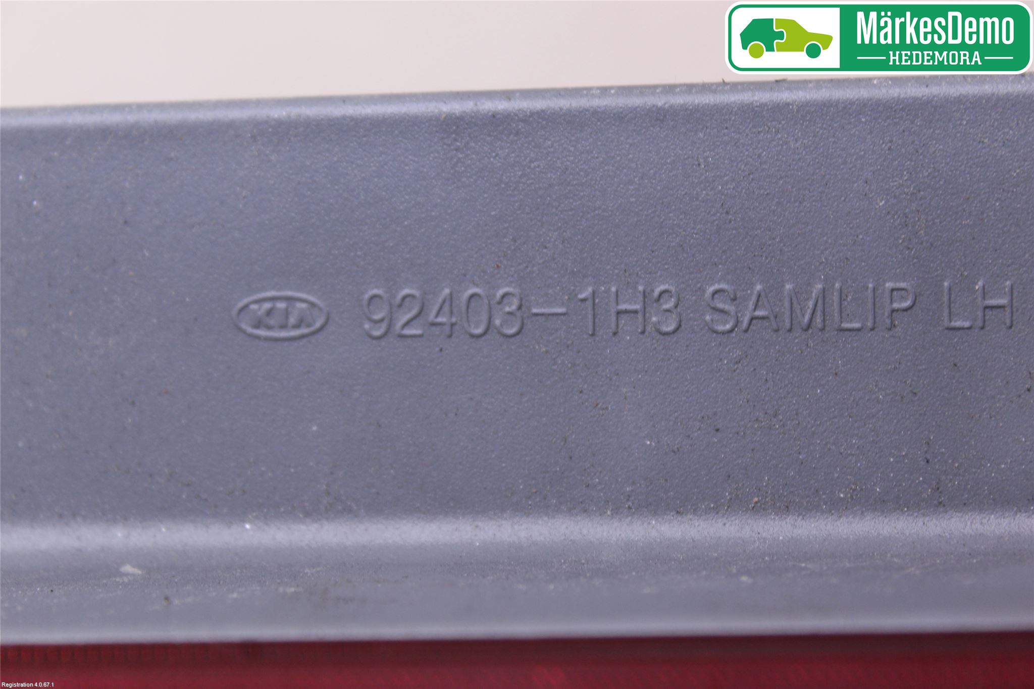 Kia CEED 06-12 Baklykt Venstre