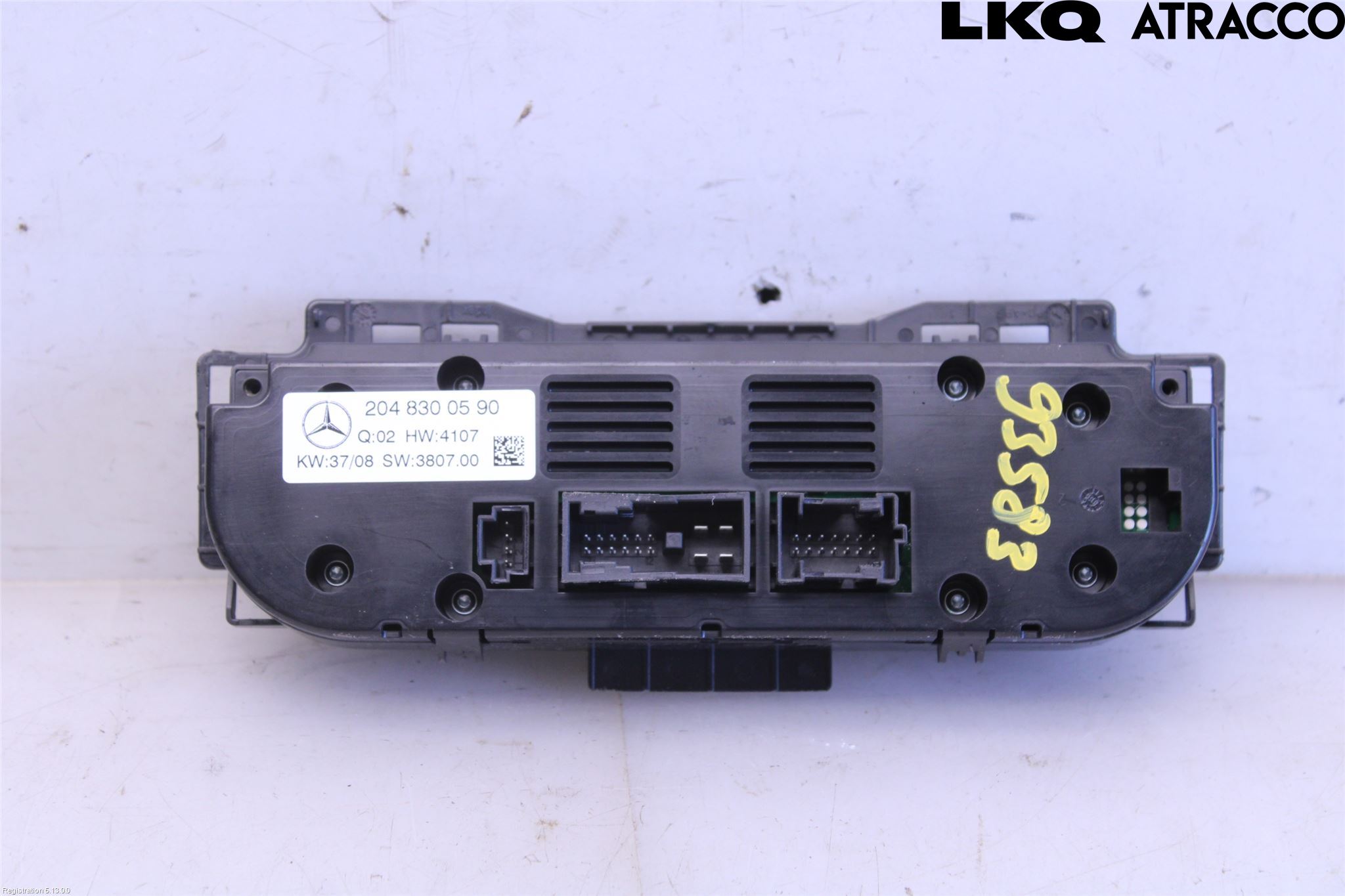 Mercedes-Benz MB GLK-KLASS (X204) 08-16 Varme Ac Betjening-Display