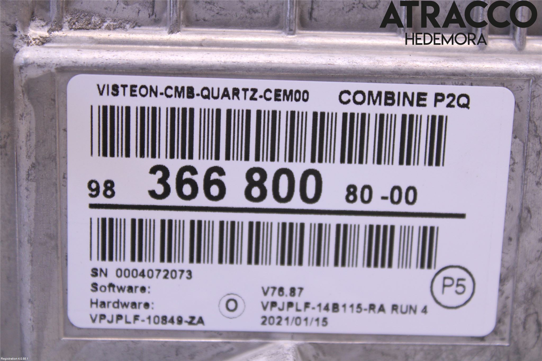 Peugeot 2008/E-2008 20- Instr Kombinert