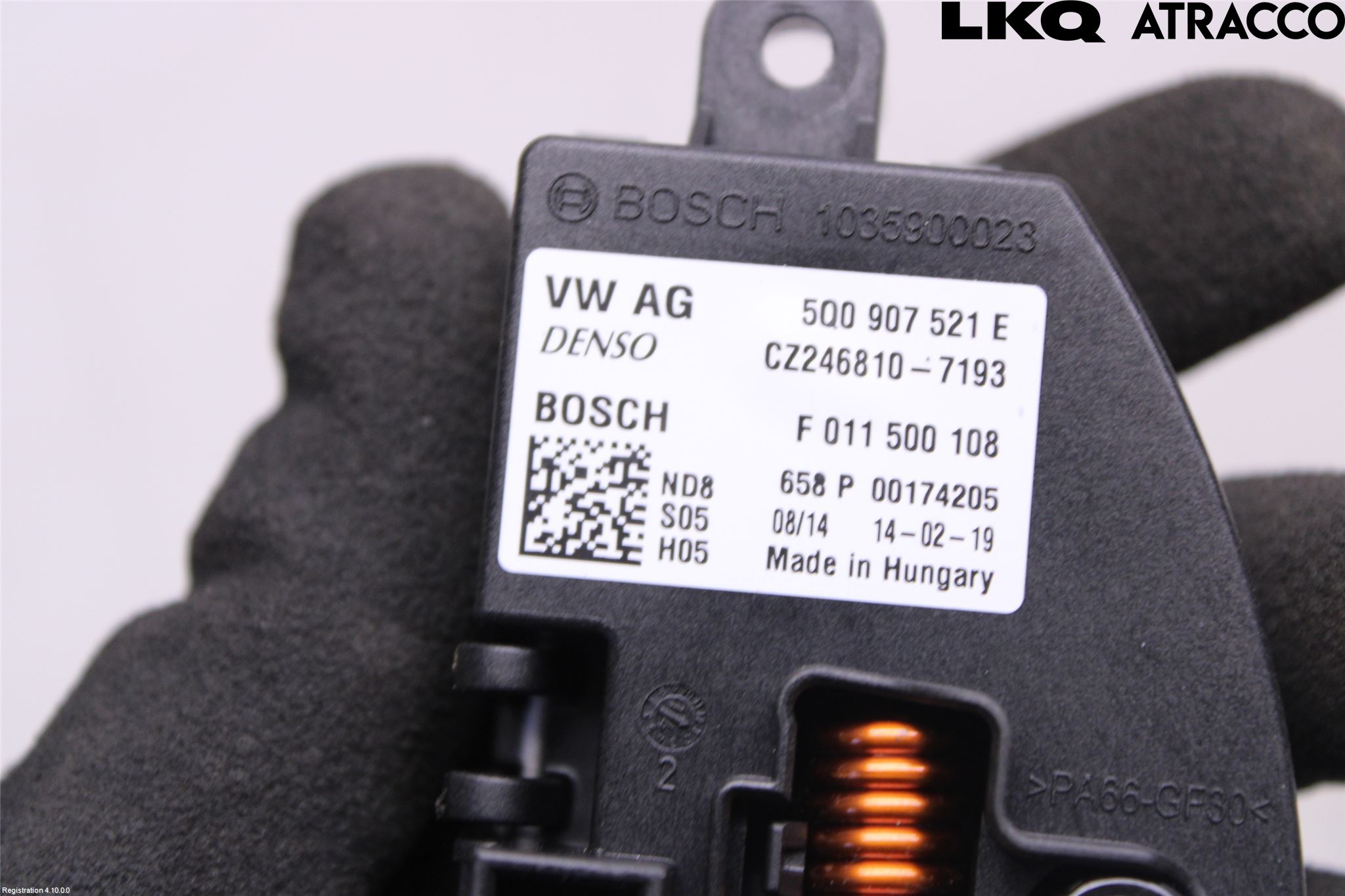 Volkswagen VW GOLF / E-GOLF VII 13-20 Varmeapparat Viftemotstand