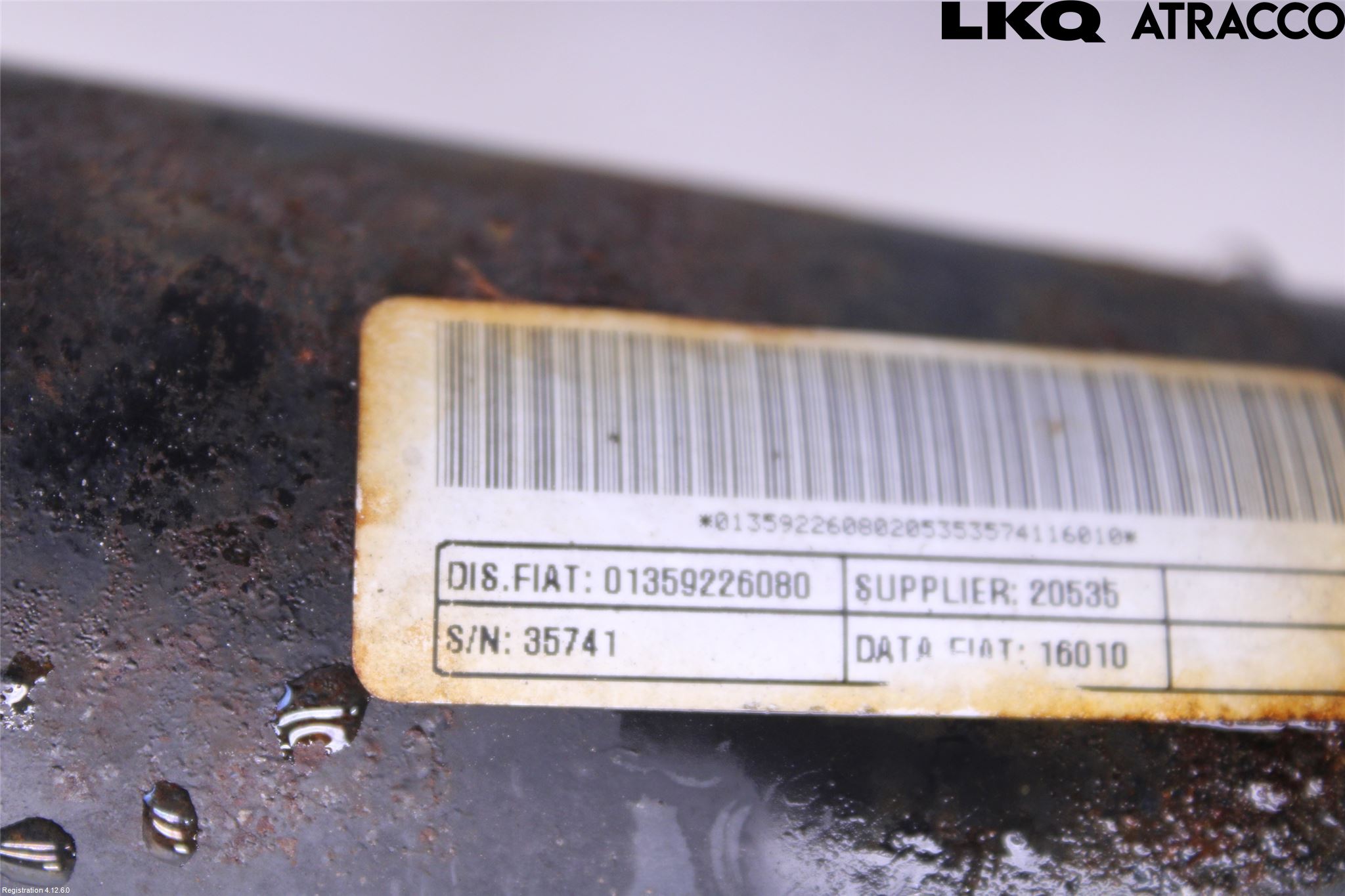 Fiat DUCATO 07-15 Servo Snekke - Tannstang