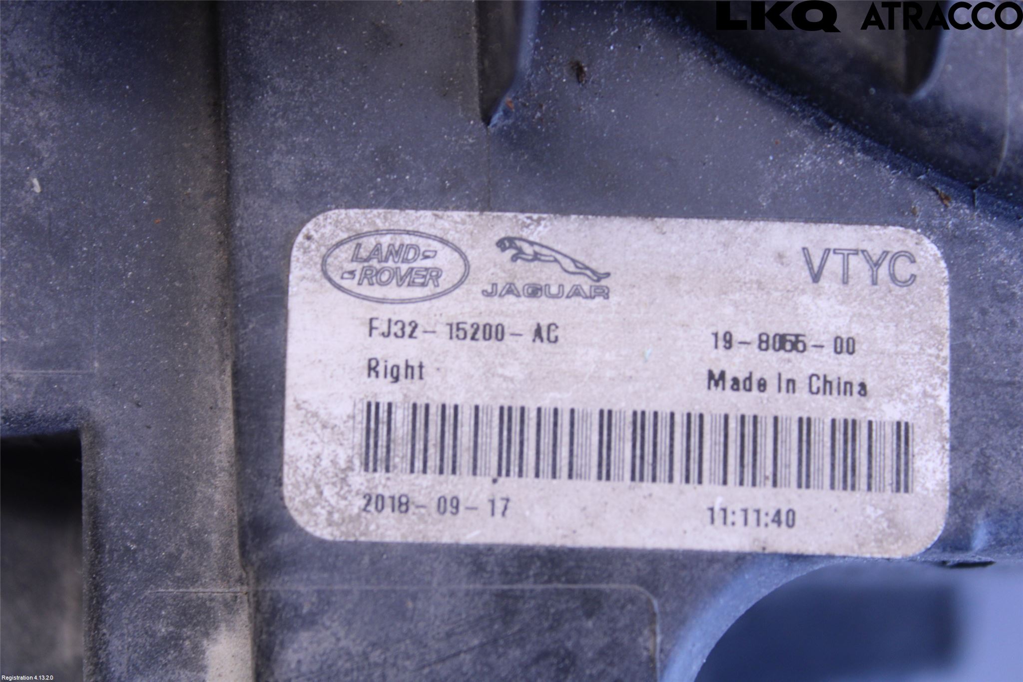 Landrover LAND ROVER RANGE ROVER EVOQUE (L538) 11-18 Frontlykt-Kurve-Tåkelys