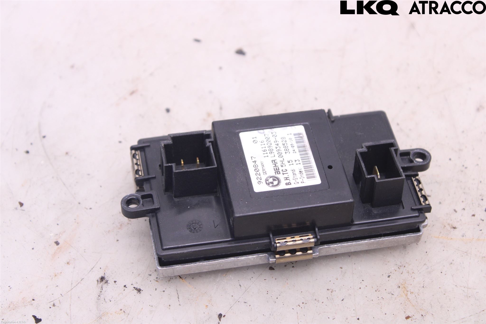 BMW 5 F10/F11/F18 09-17 Varmeapparat Viftemotstand