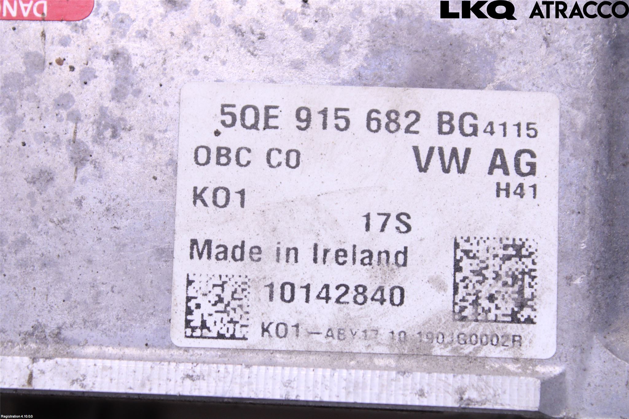 Volkswagen VW GOLF / E-GOLF VII 13-20 Batterilader Hybrid