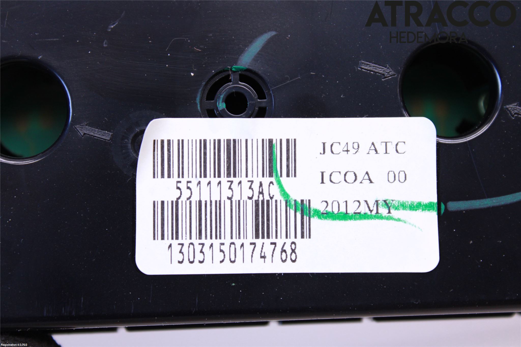 Fiat FREEMONT Varme Ac Betjening-Display