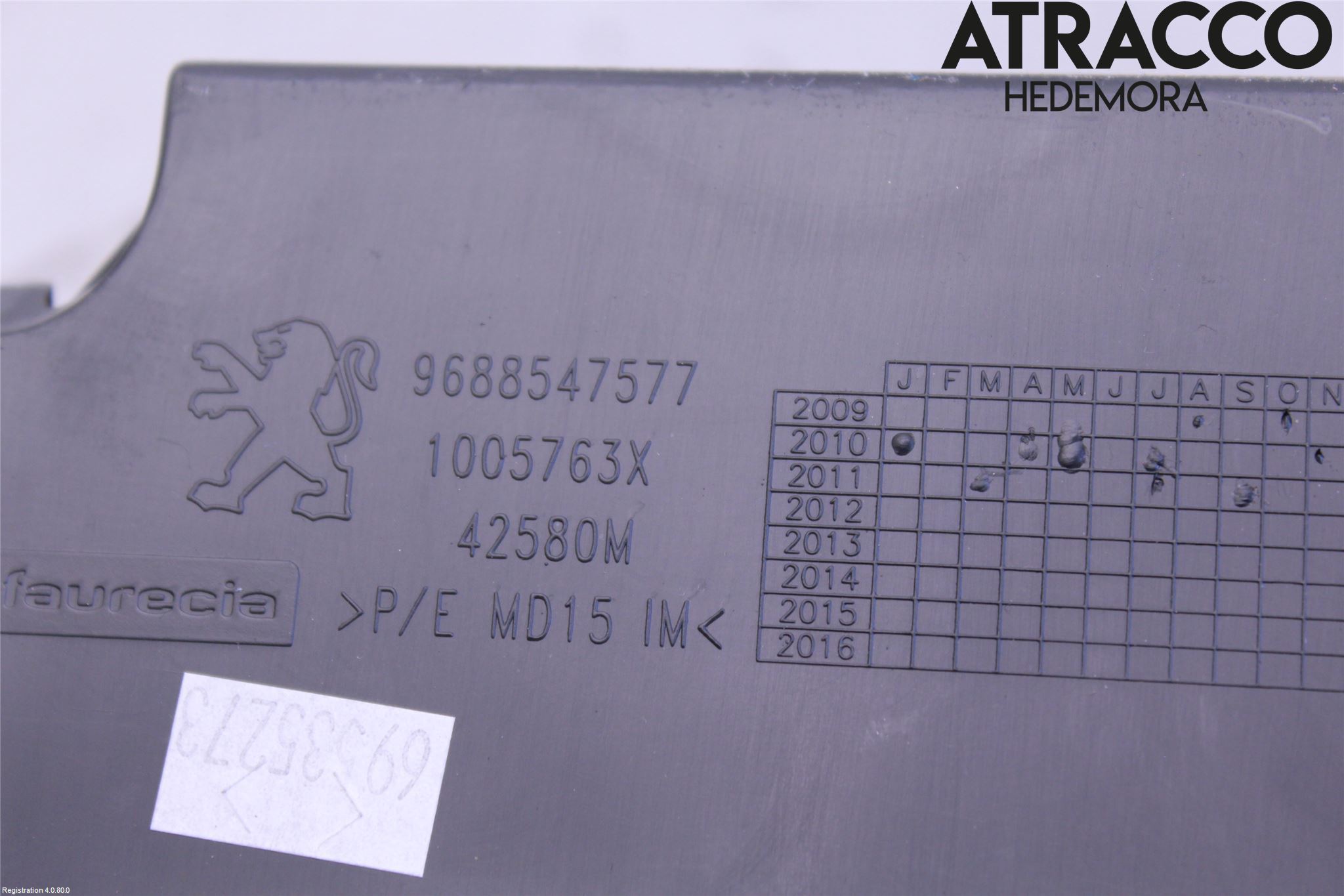 Peugeot 508 11-18 Instrumentkonsoll Midt