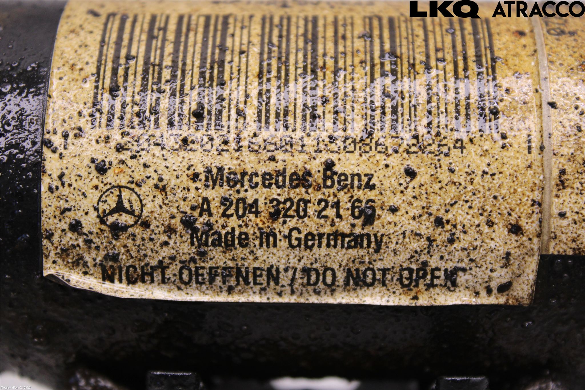 Mercedes-Benz MB C-KLASS (W204) 07-15 Fjærbein Foran Venstre