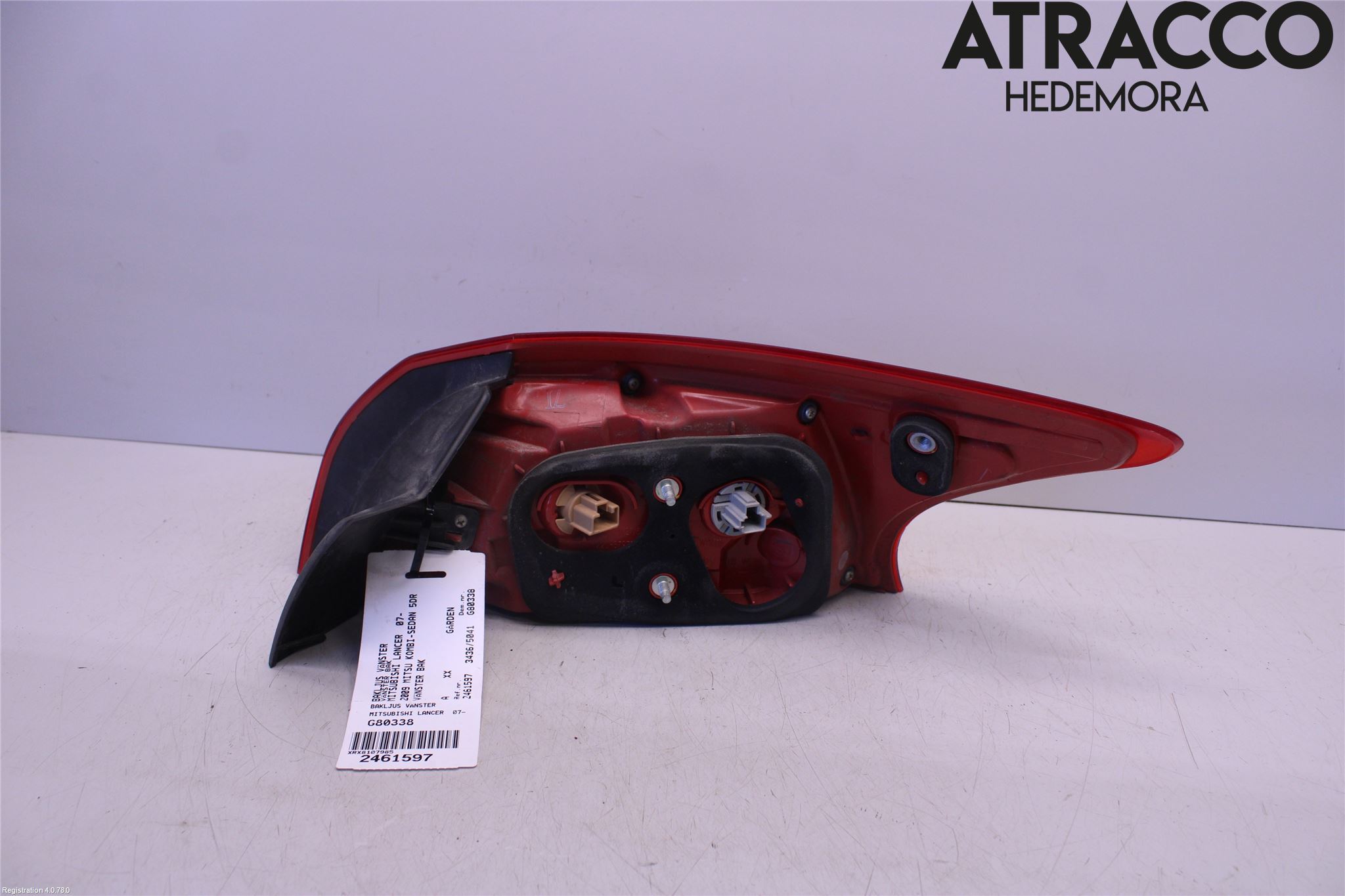 Mitsubishi LANCER 07-14 Baklykt Venstre