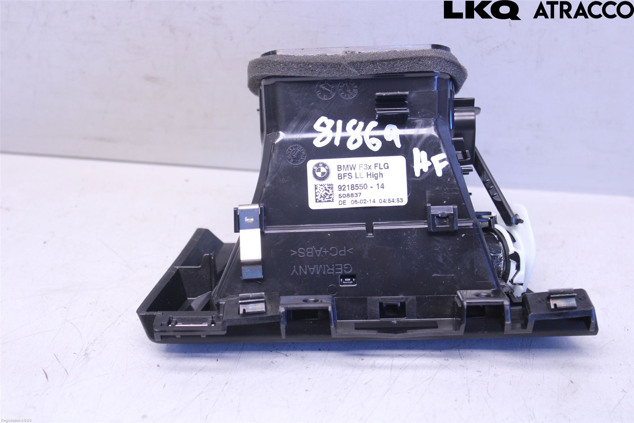 BMW 3 F30/F31/F80 12-19 Dashbord Kanal - Dyse